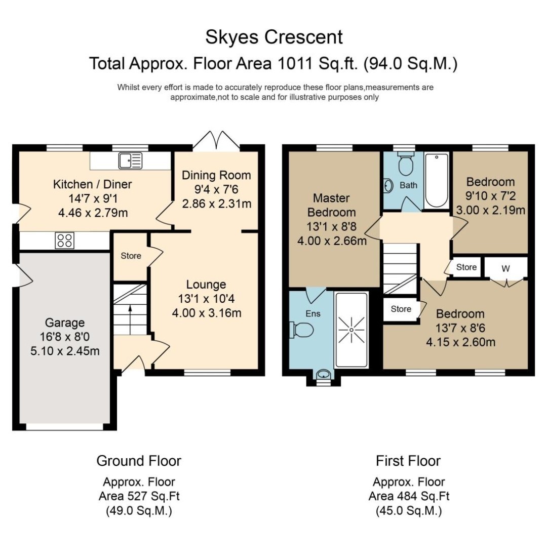 Skyes Crescent, Wigan Floor Plan