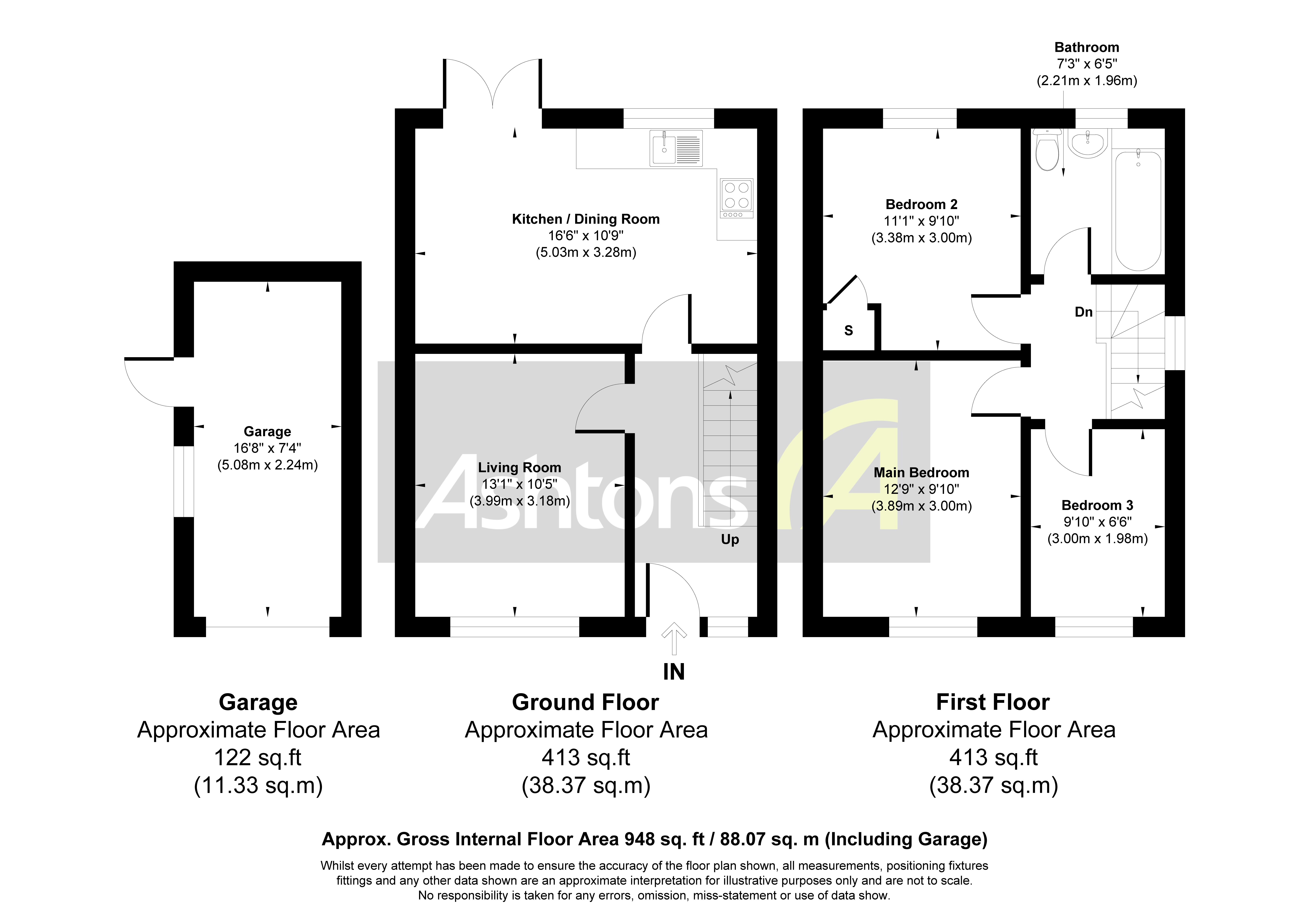 Sandiway Avenue, Widnes Floor Plan