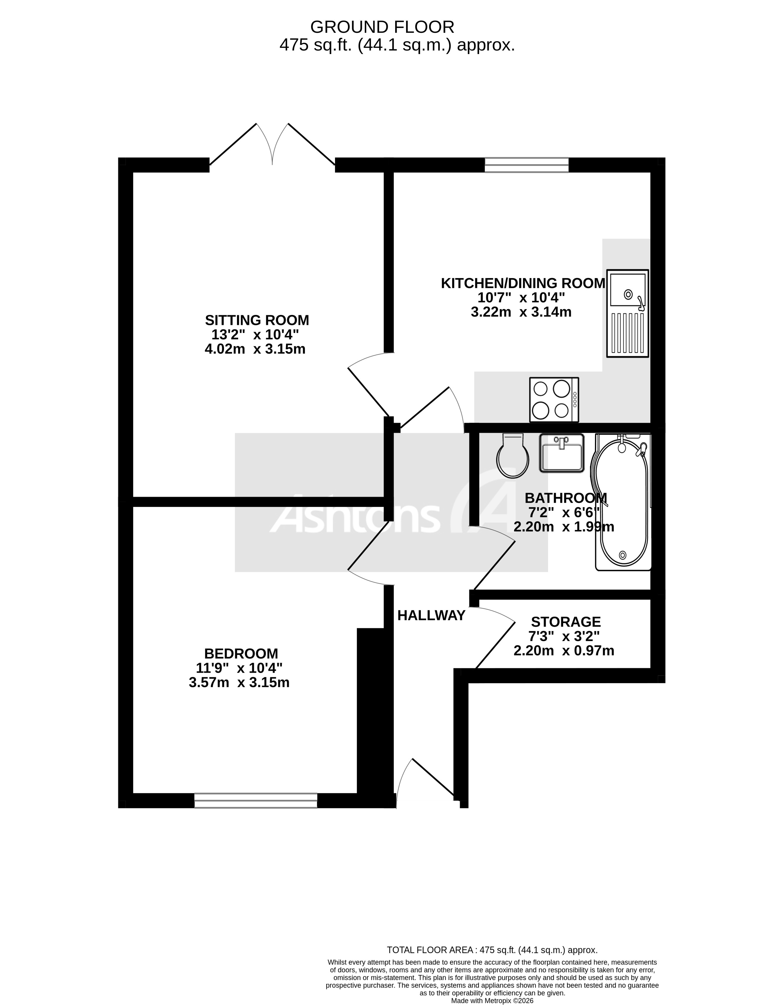 The Hove, Runcorn Floor Plan