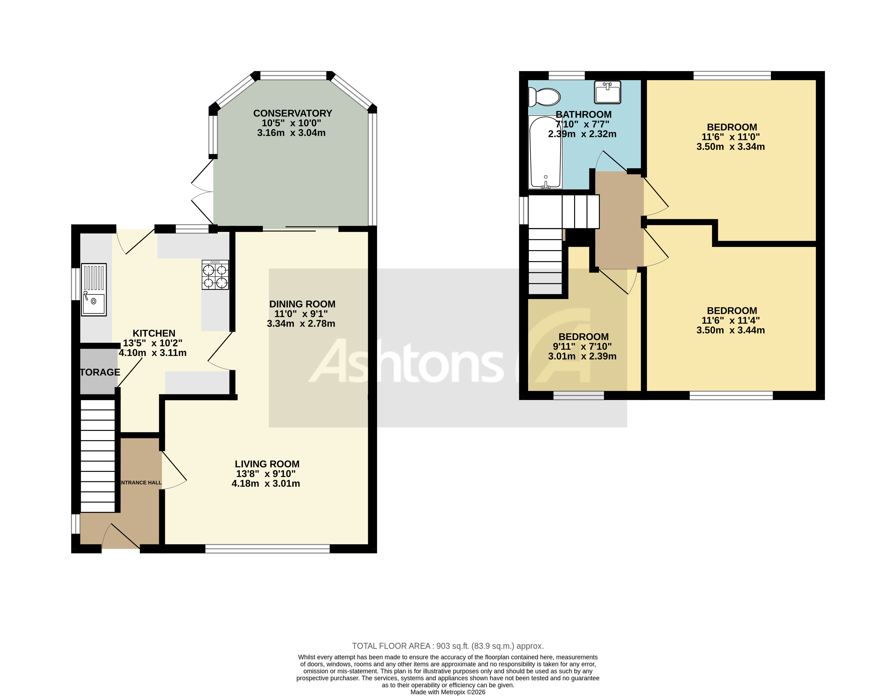 Dene Grove, Leigh Floor Plan