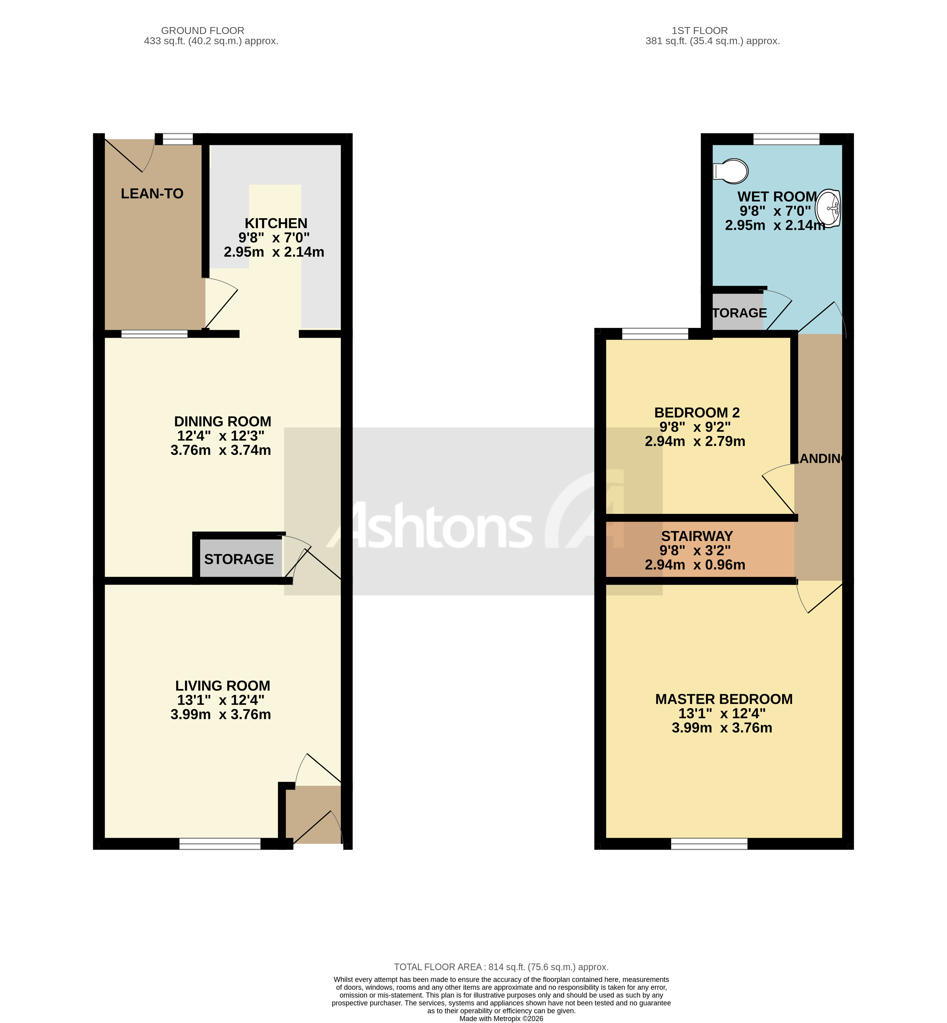 Mercer Street, Warrington Floor Plan