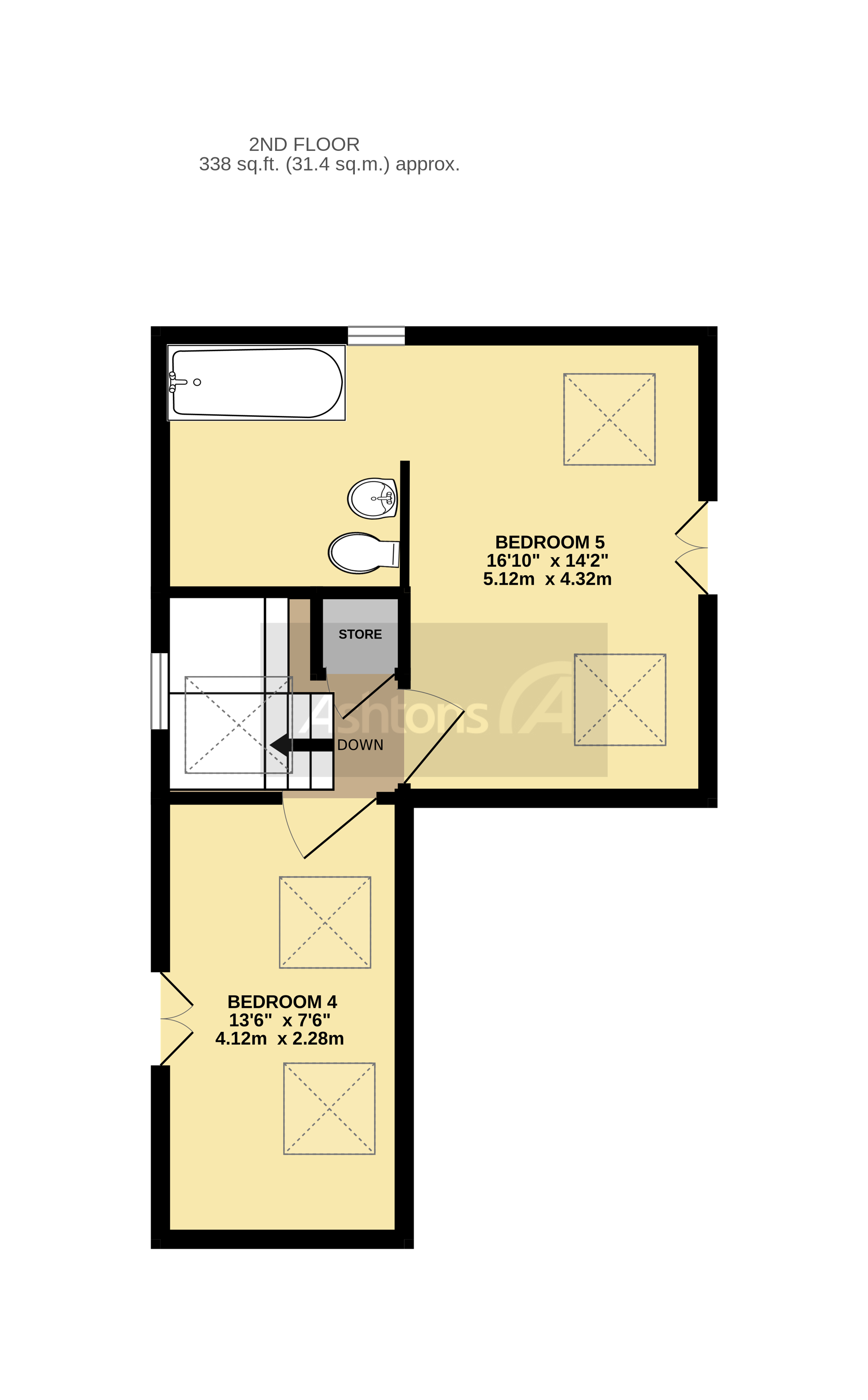 Brow Farm Cottage, Warrington Floor Plan