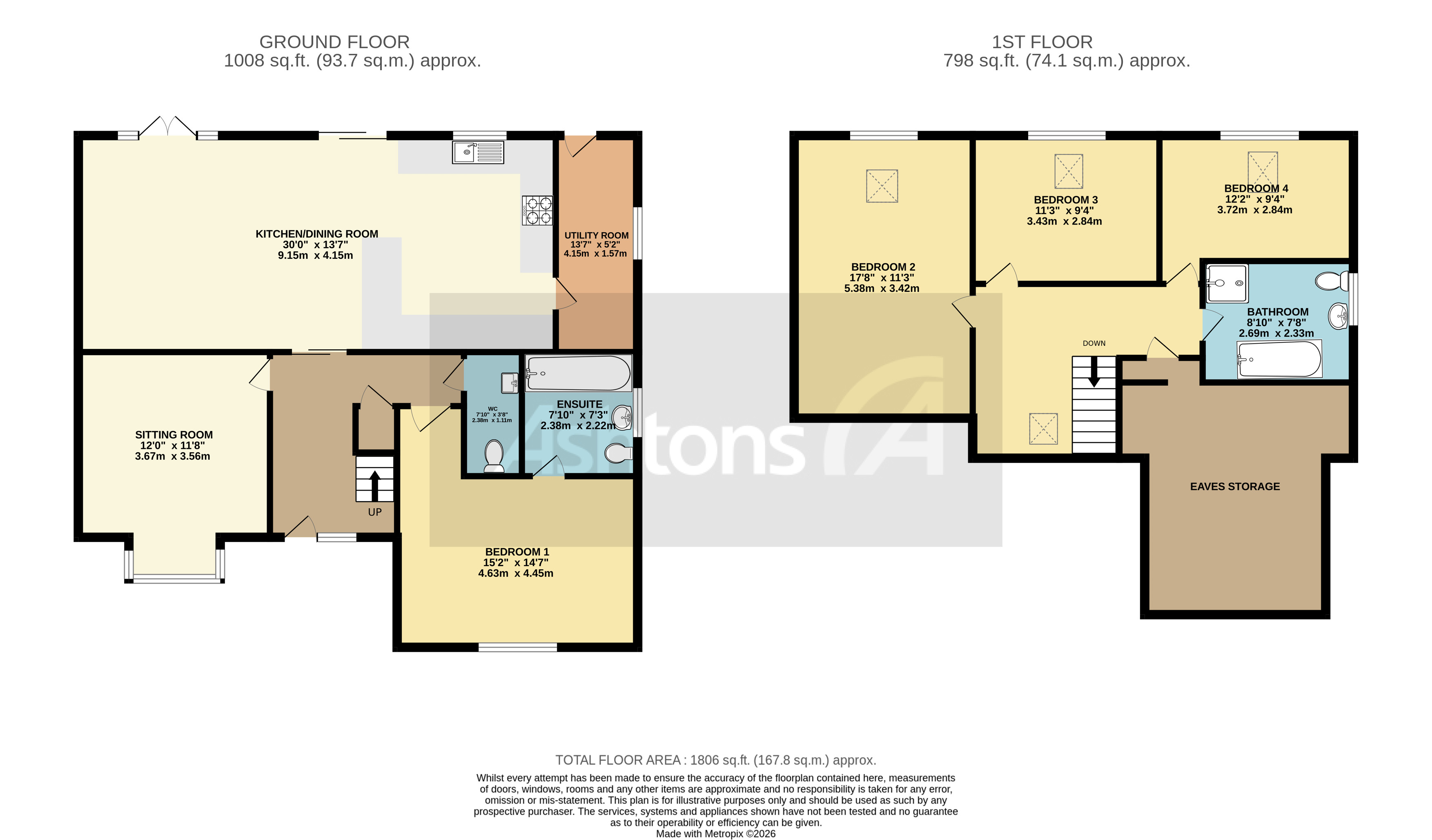 12A Grasmere Drive, Wigan Floor Plan