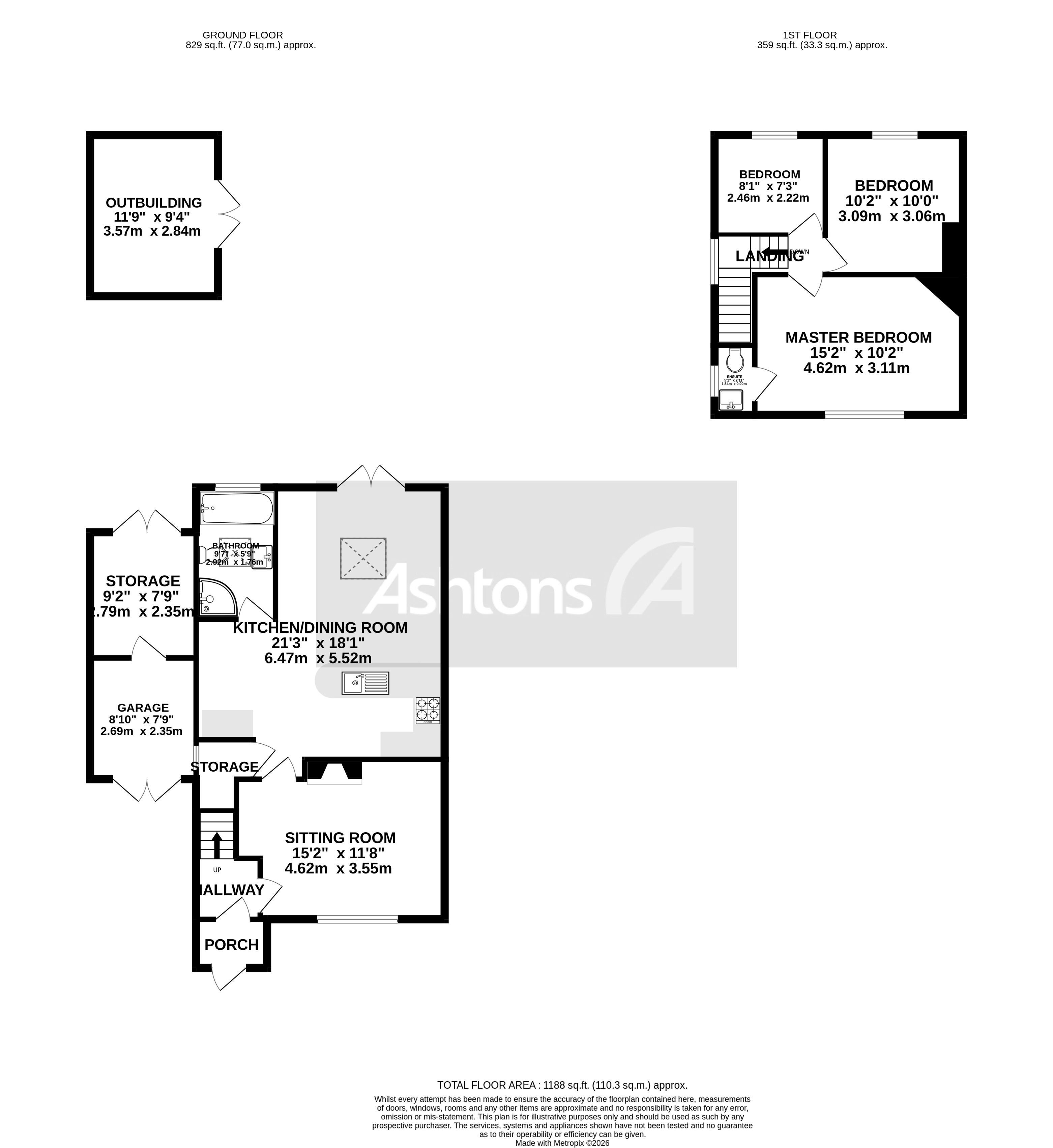 Dennis Avenue, St. Helens Floor Plan