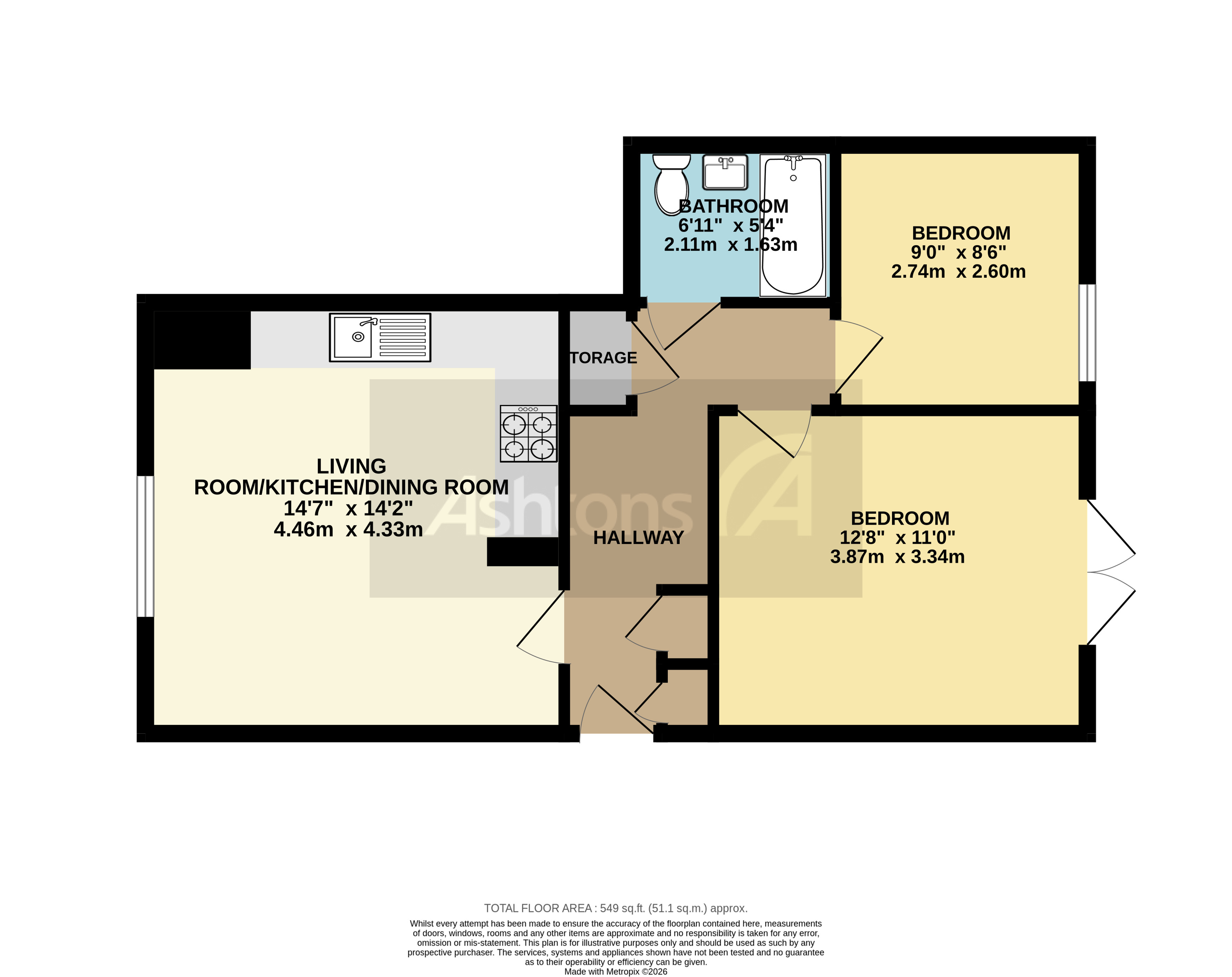 Field Meadow Close, Warrington Floor Plan