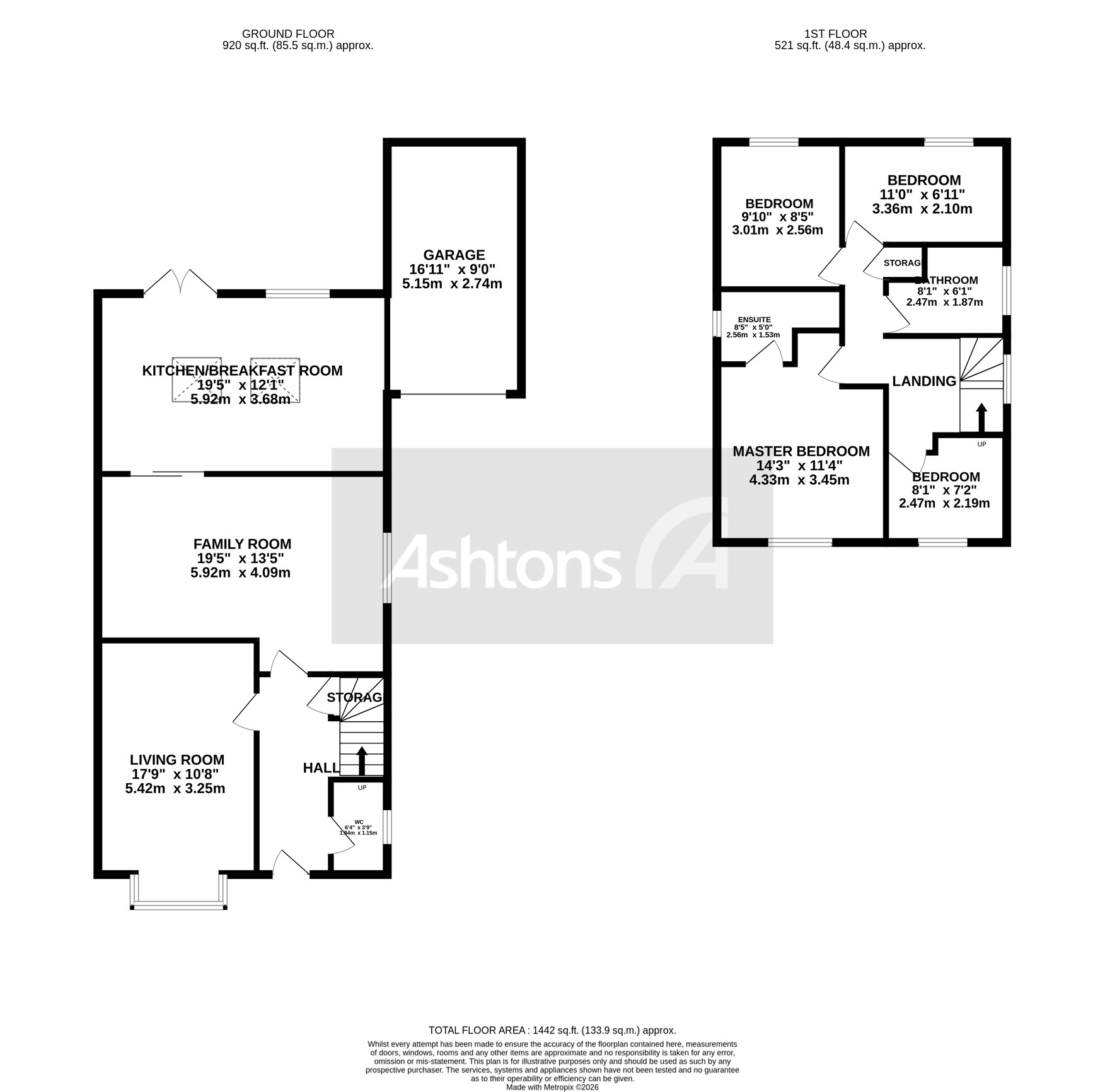 Cabot Close, Warrington Floor Plan