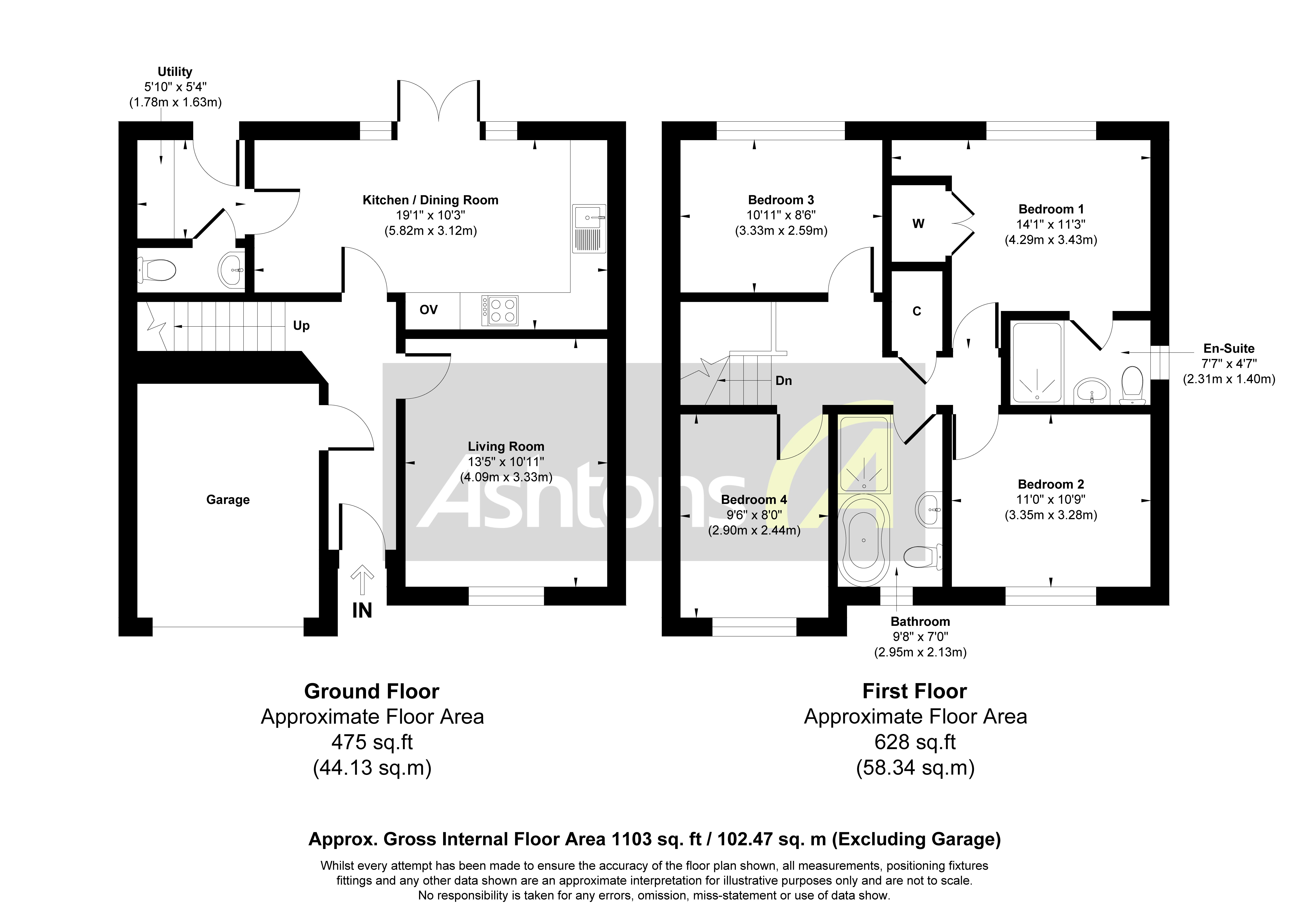 Comberton Close, Runcorn Floor Plan