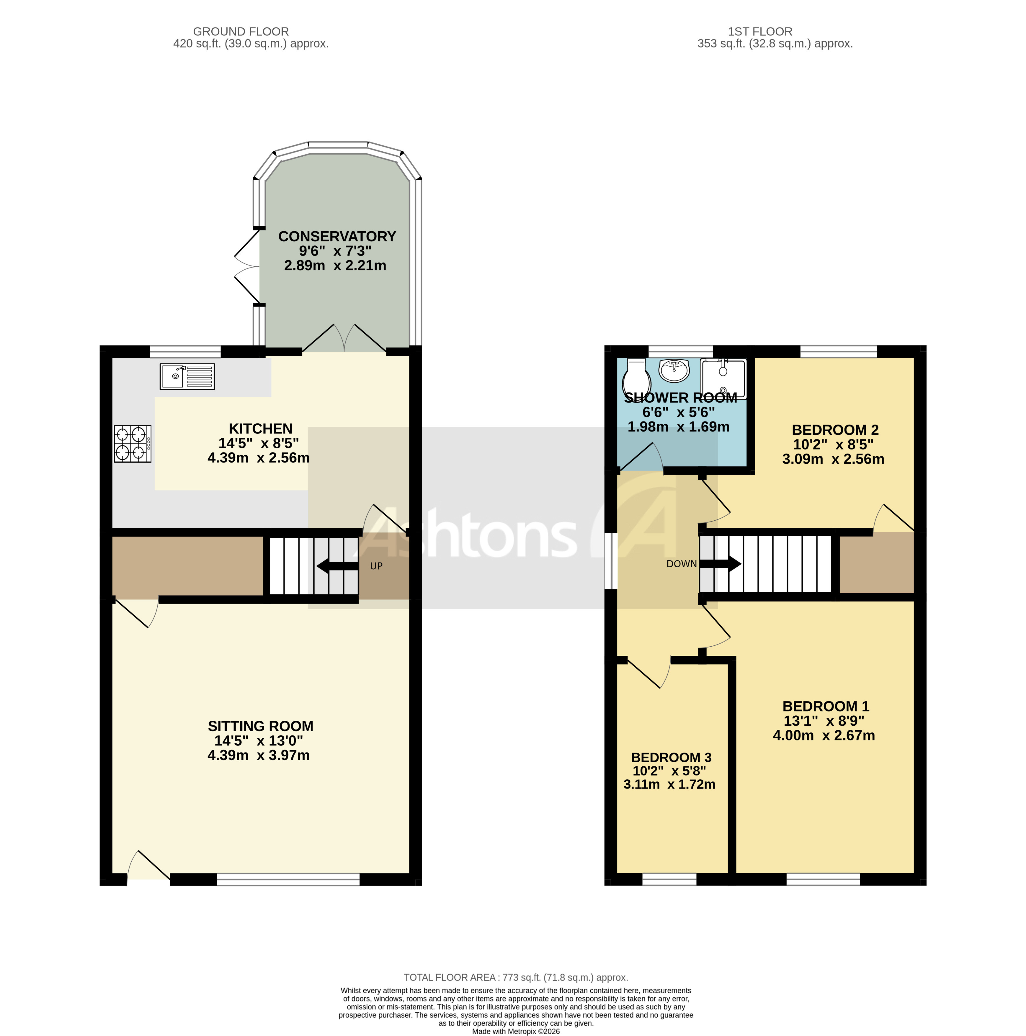 Cartwright Grove, Leigh Floor Plan