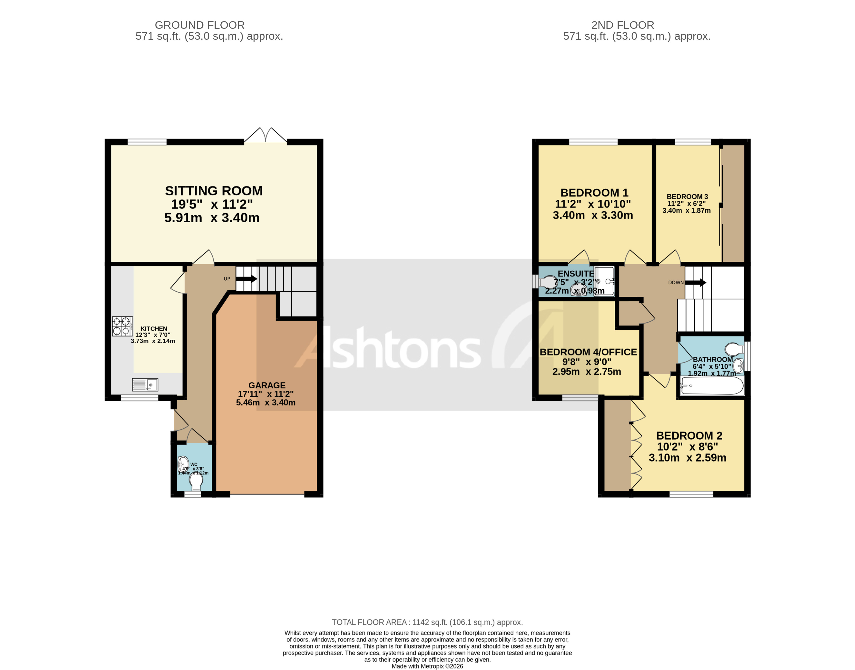 Beckfield Close, Leigh Floor Plan
