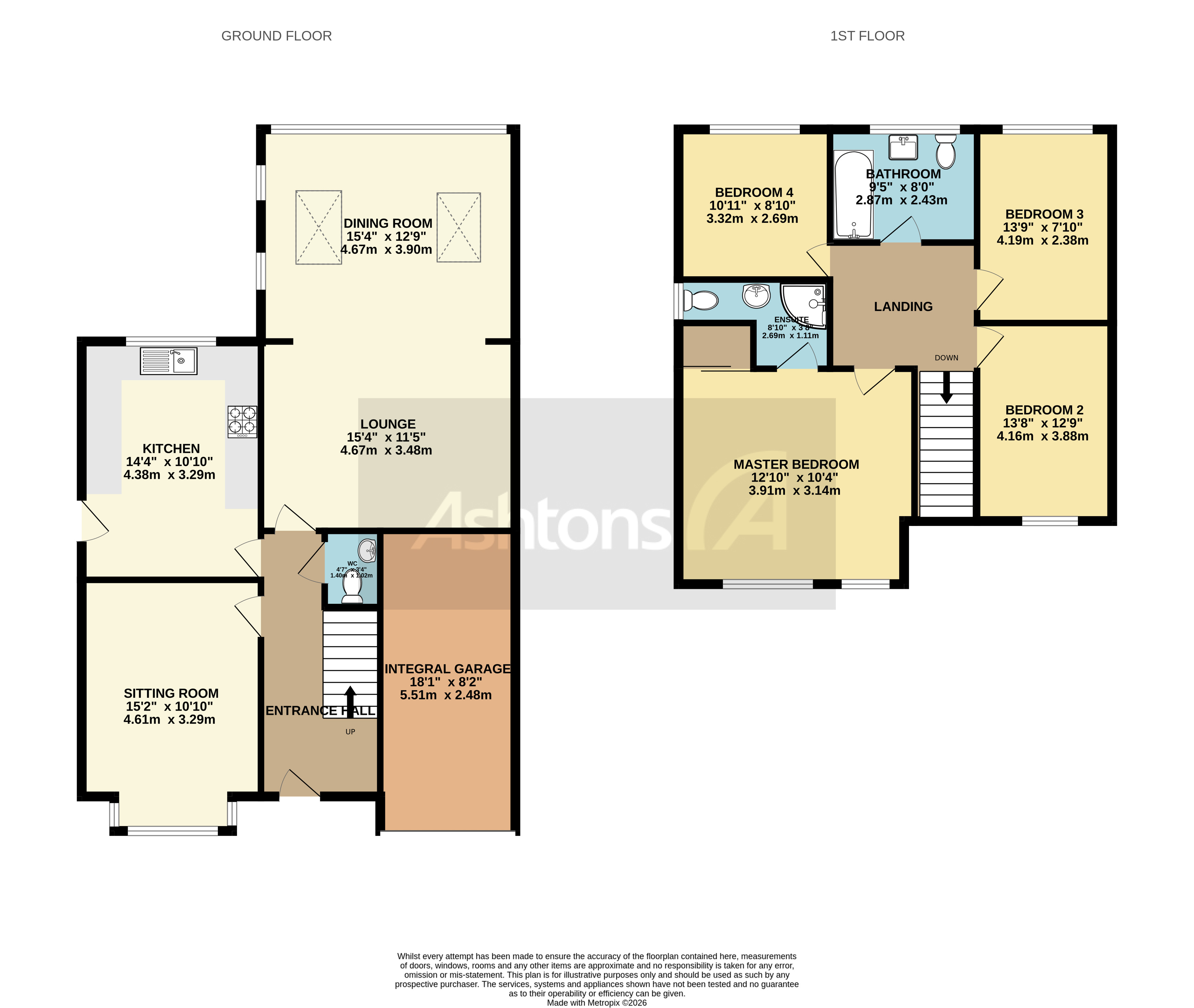 Lapwing Close, Warrington Floor Plan