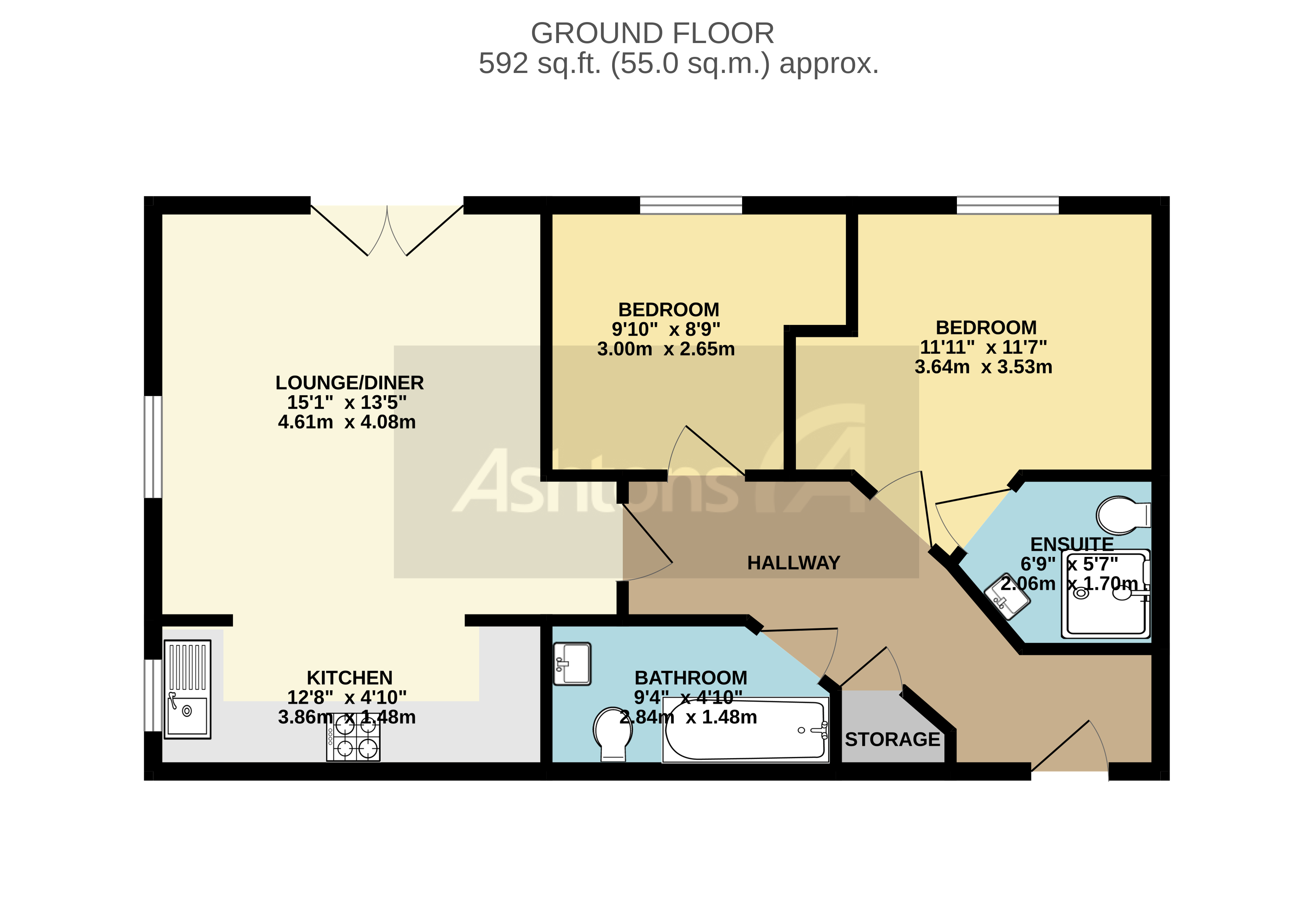 Apartment 12, Leigh Floor Plan