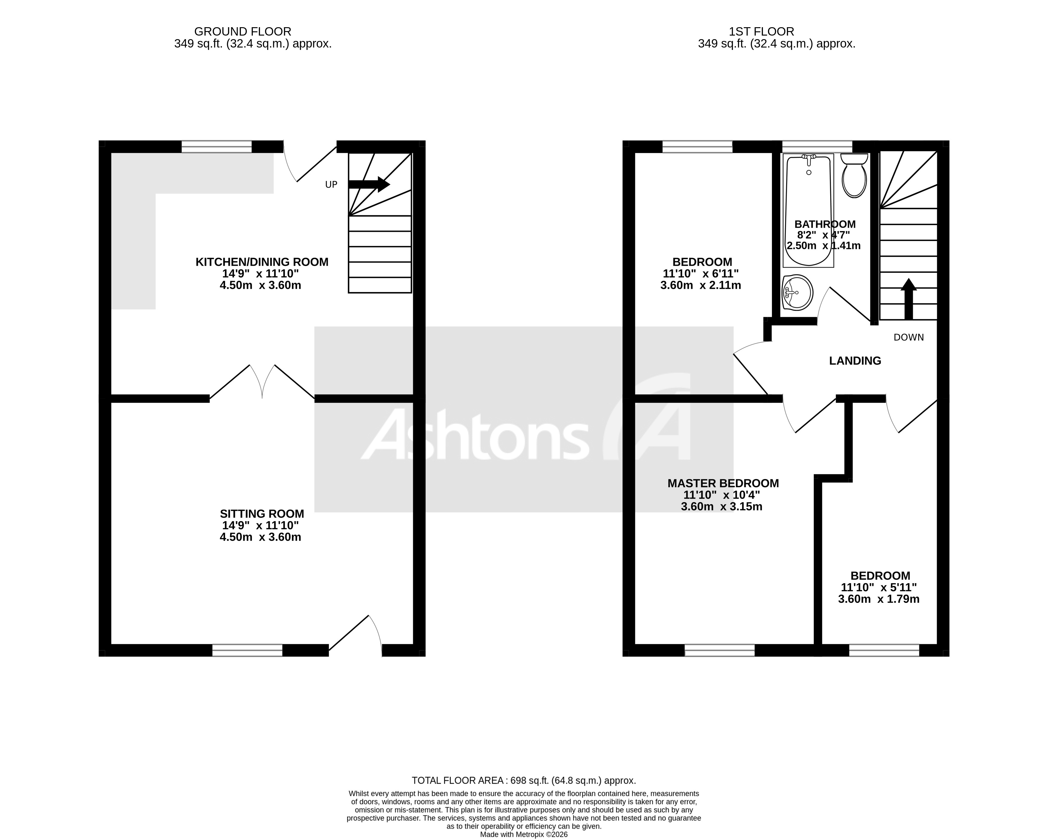 School Street, Warrington Floor Plan