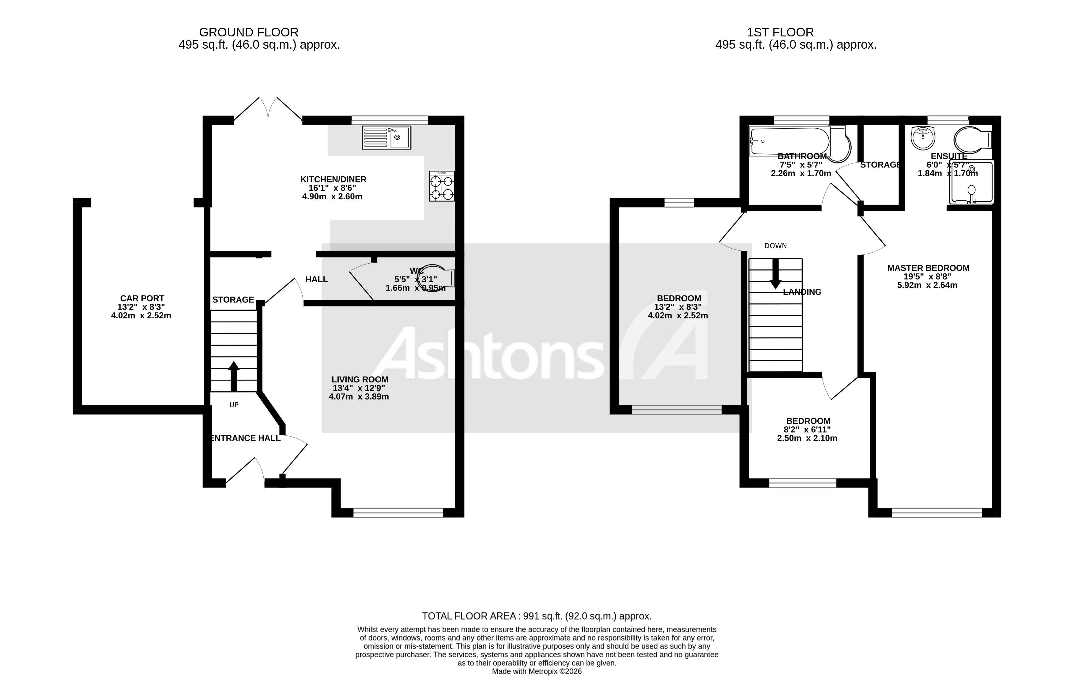Levens Close, Warrington Floor Plan