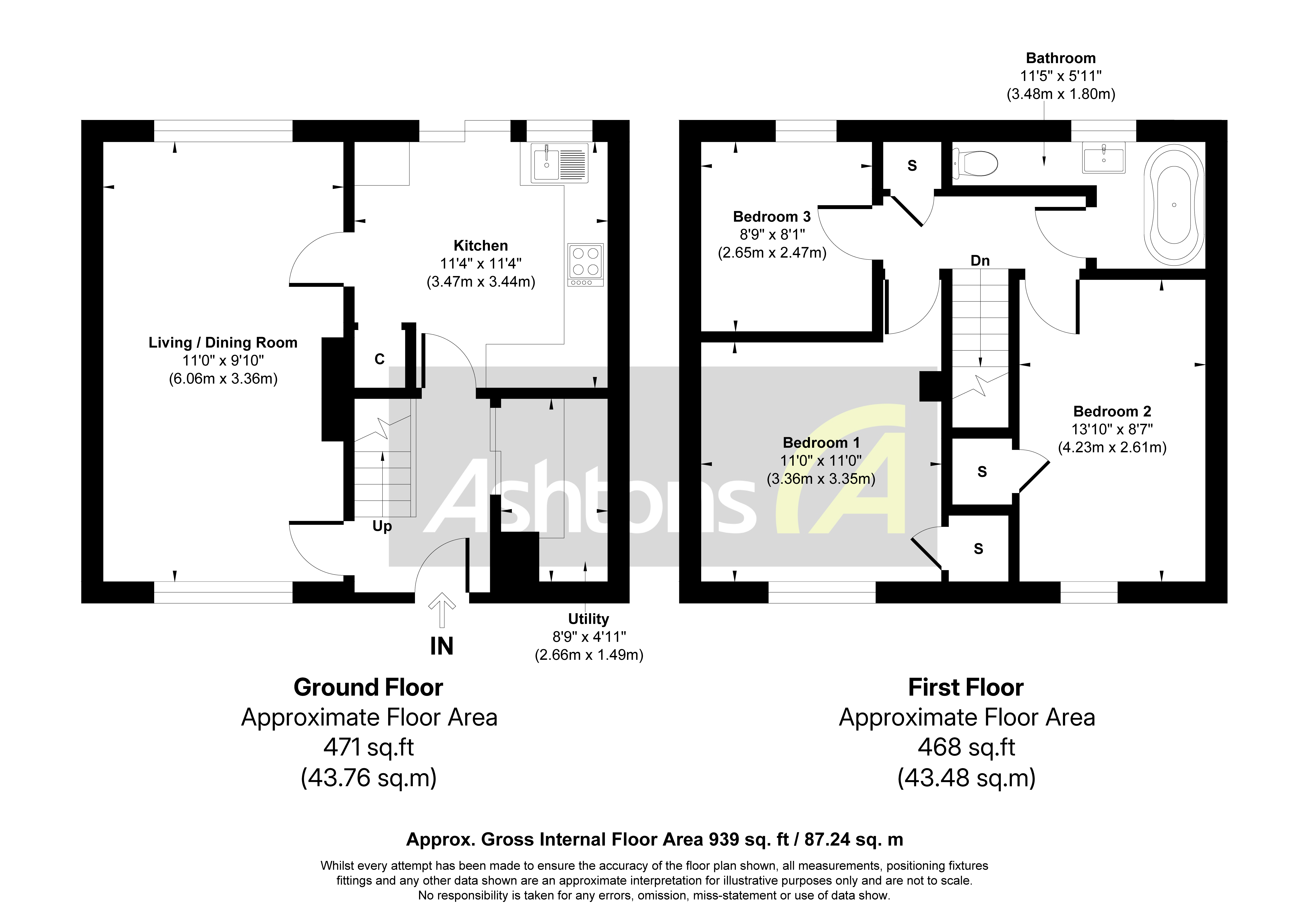 Afton, Widnes Floor Plan