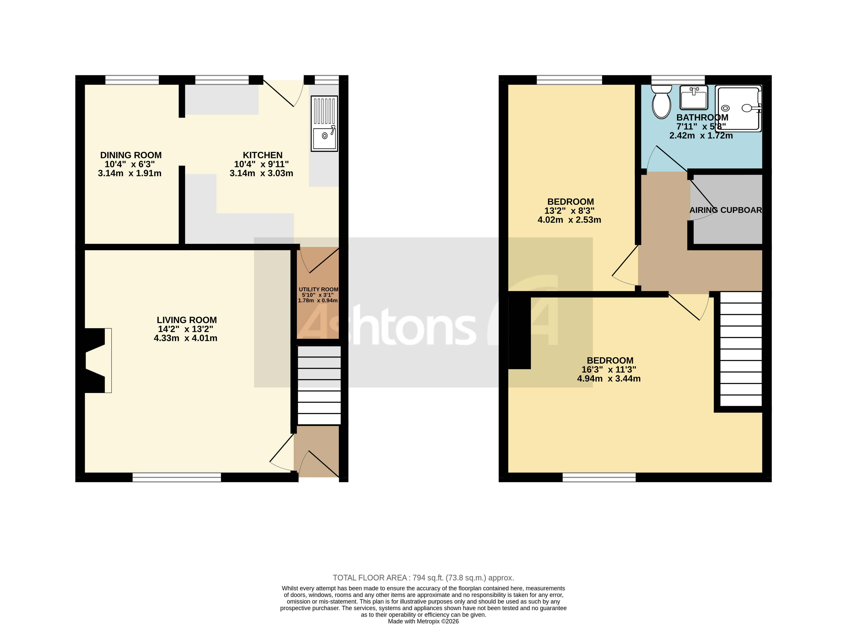 Edward Street, Leigh Floor Plan