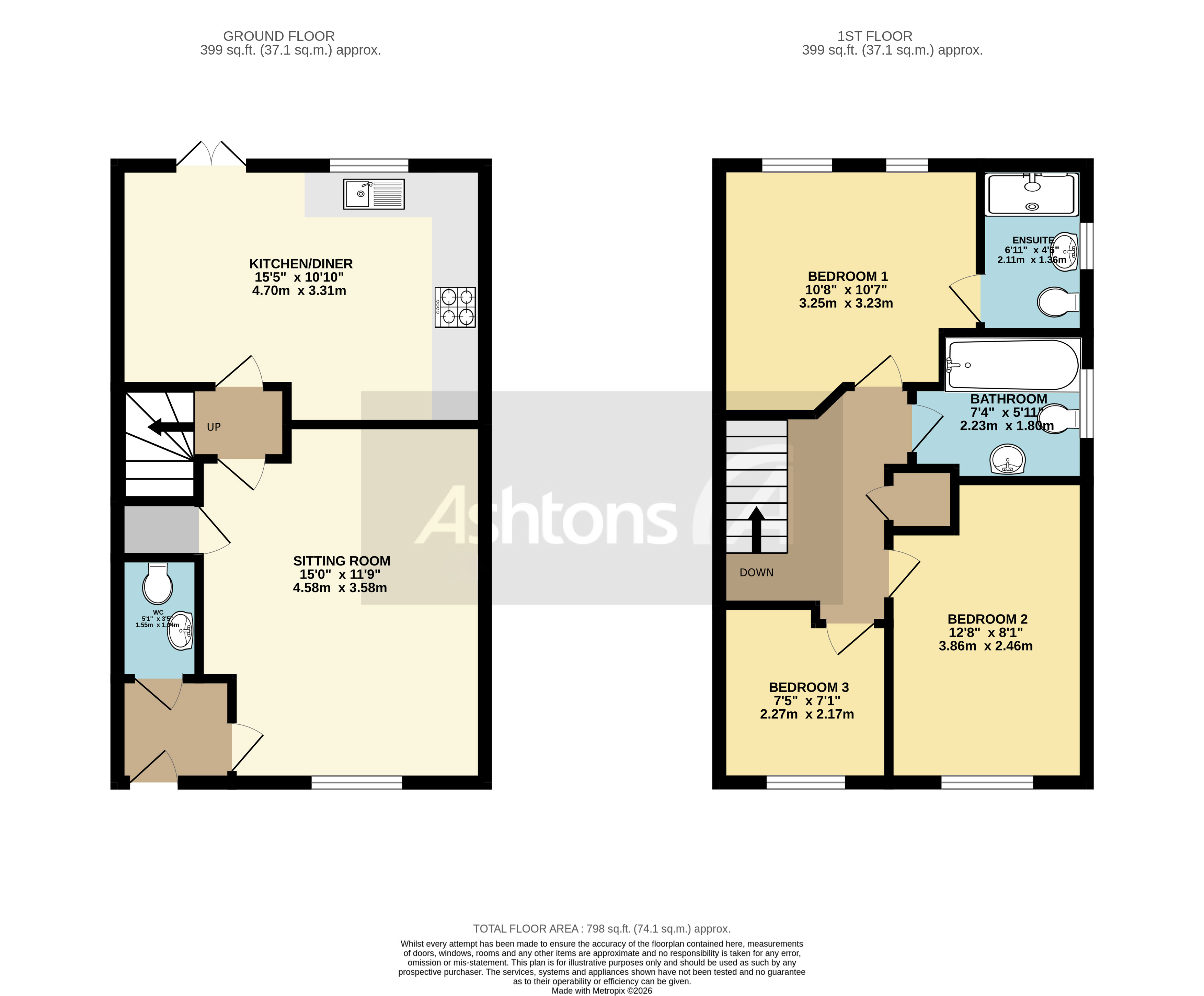 Braeburn Drive, Warrington Floor Plan