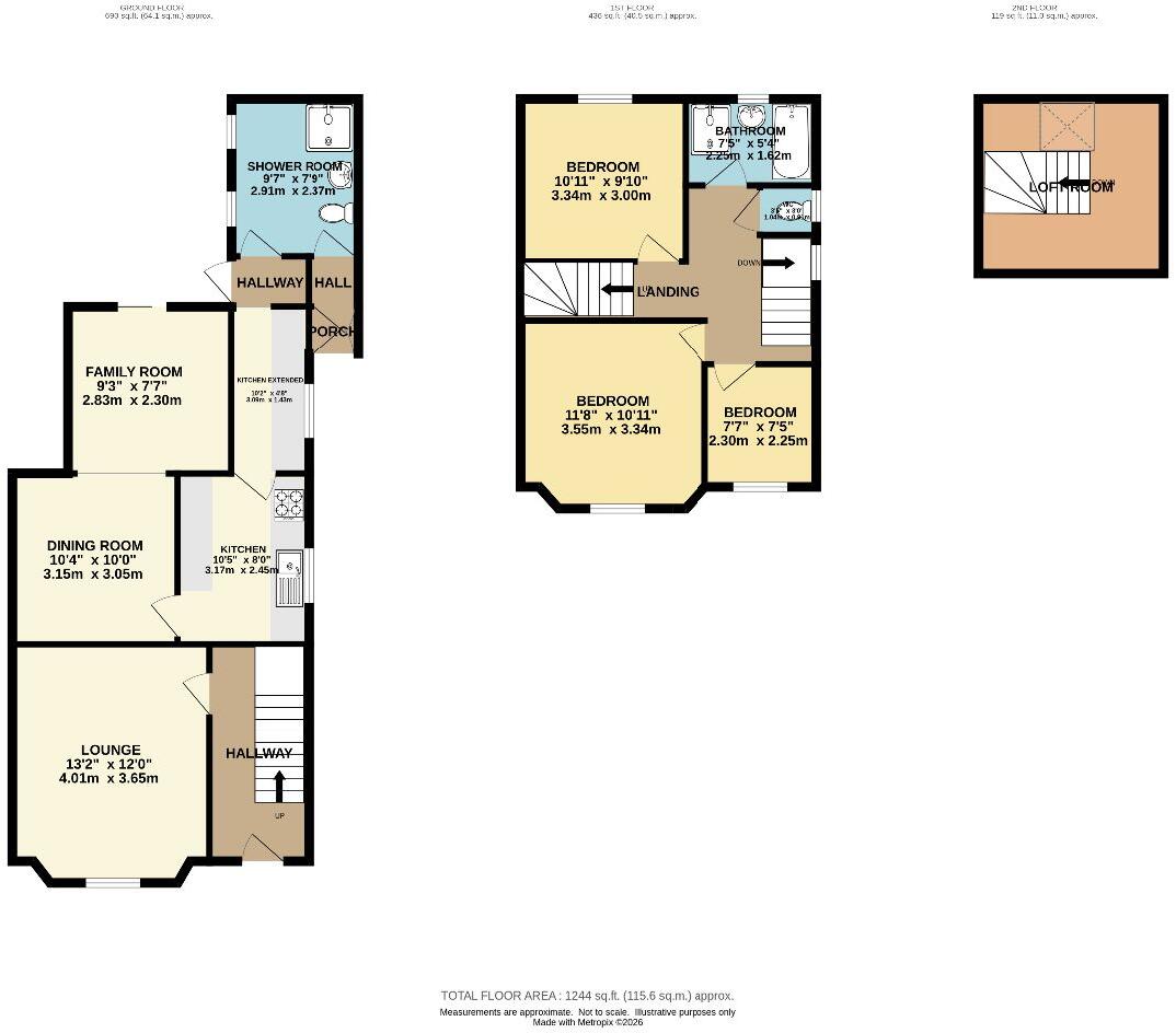 Clive Avenue, Warrington Floor Plan