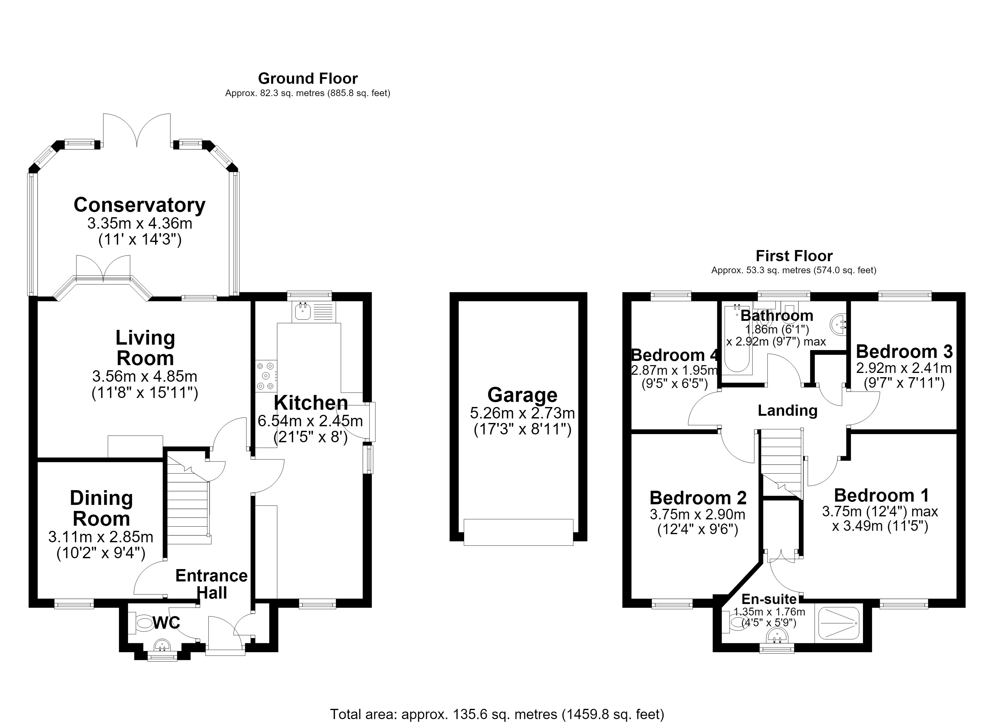 Kingsbury Close, Warrington Floor Plan