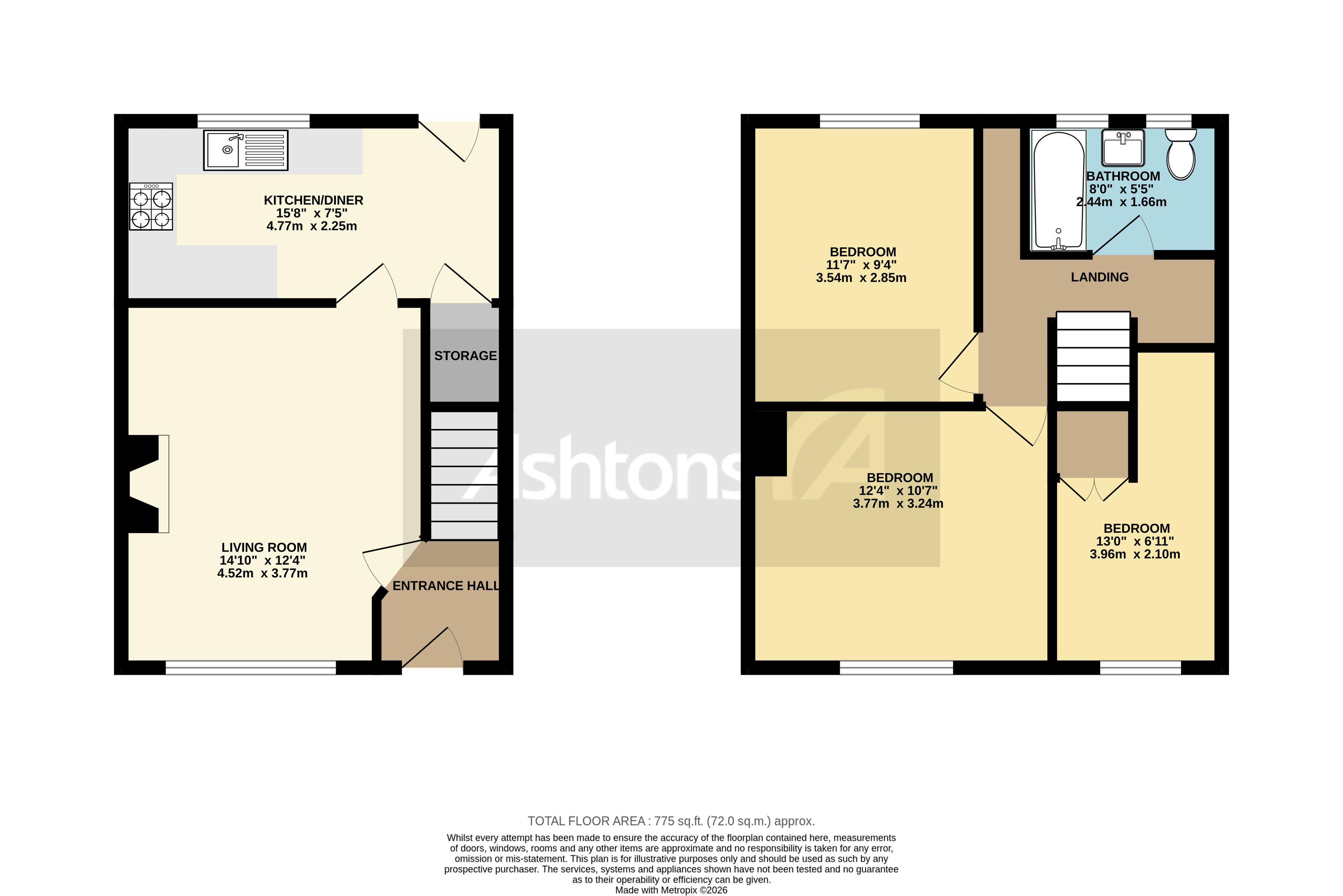Poplars Avenue, Warrington Floor Plan