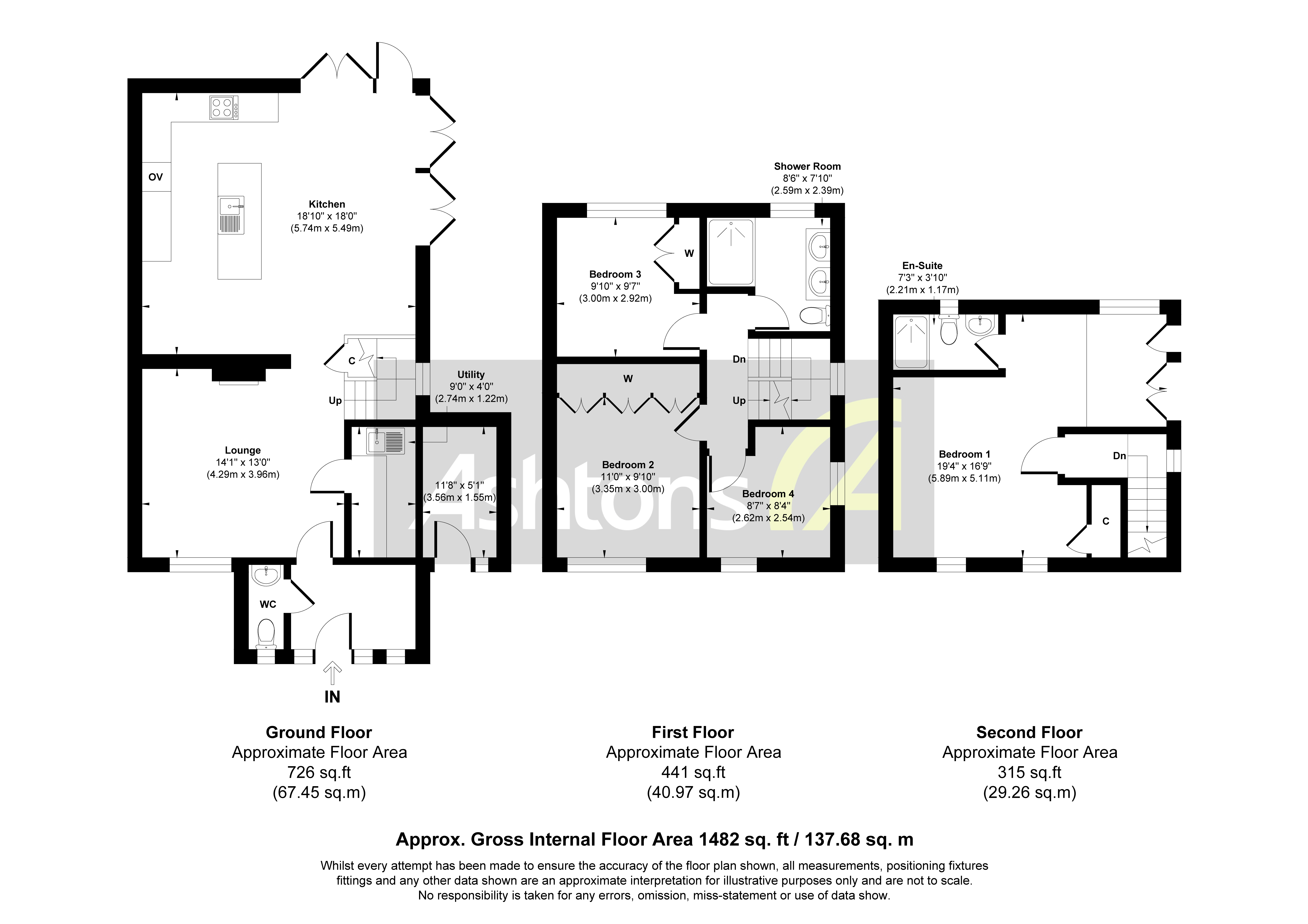 Ellwood Close, Liverpool Floor Plan