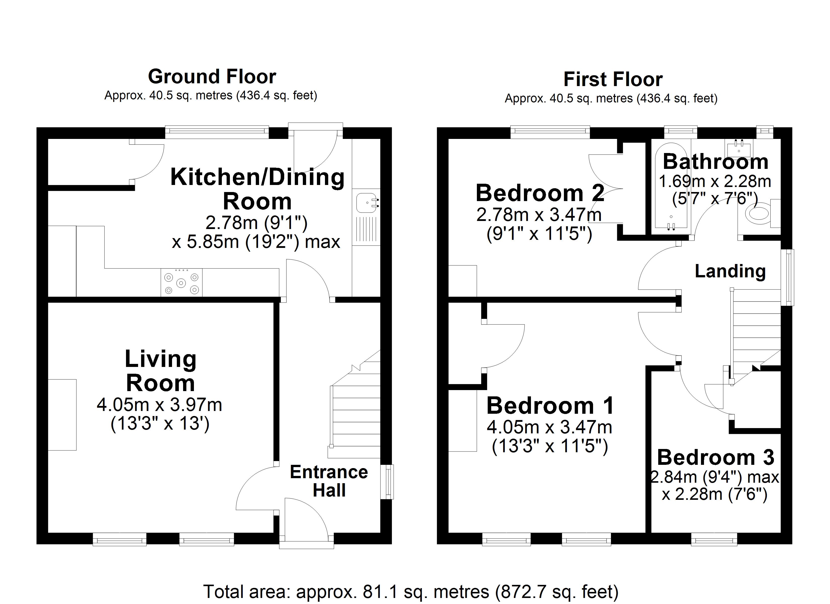 Greenfields Avenue, Warrington Floor Plan