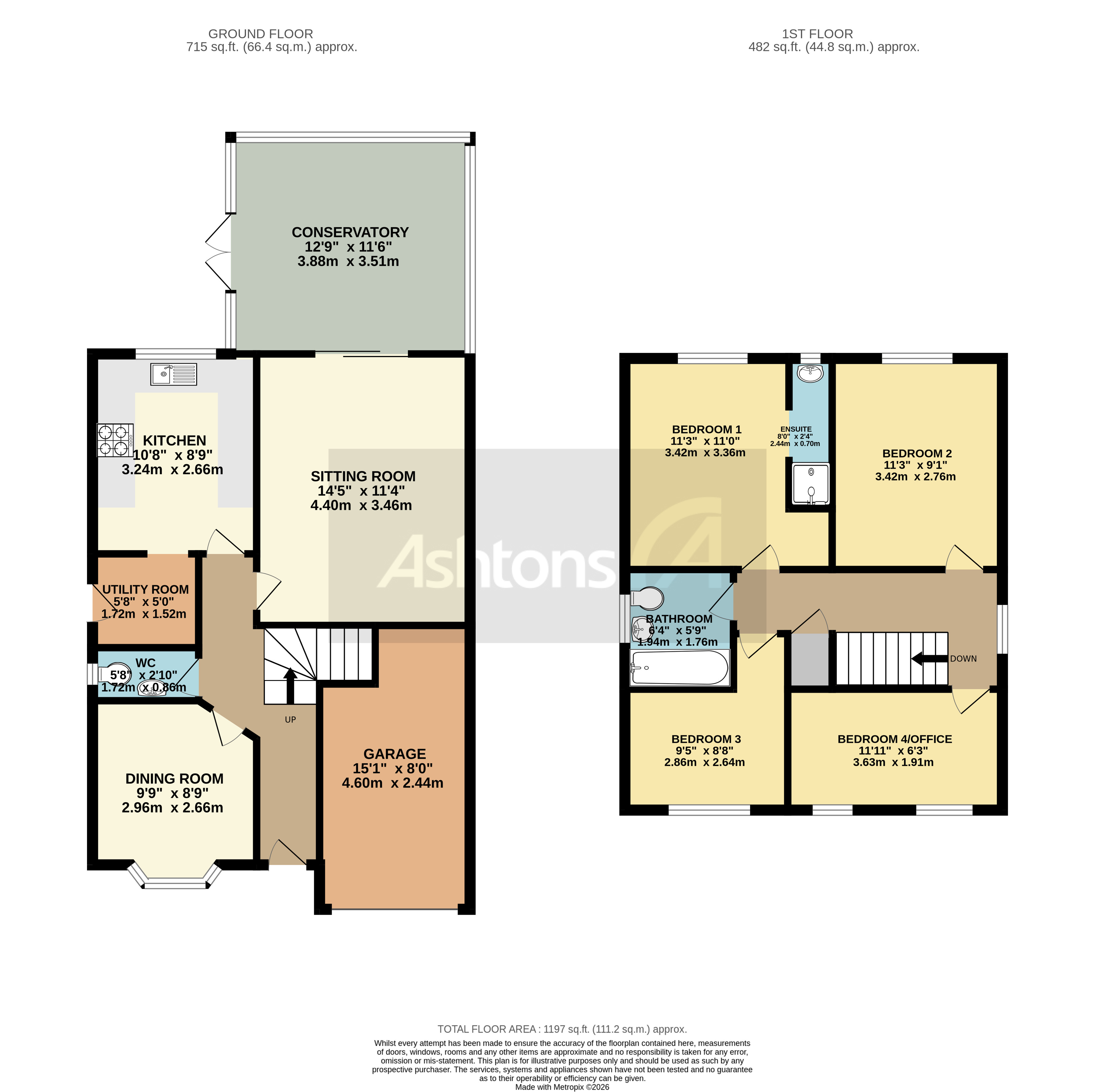 40c Moreton Drive, Leigh Floor Plan