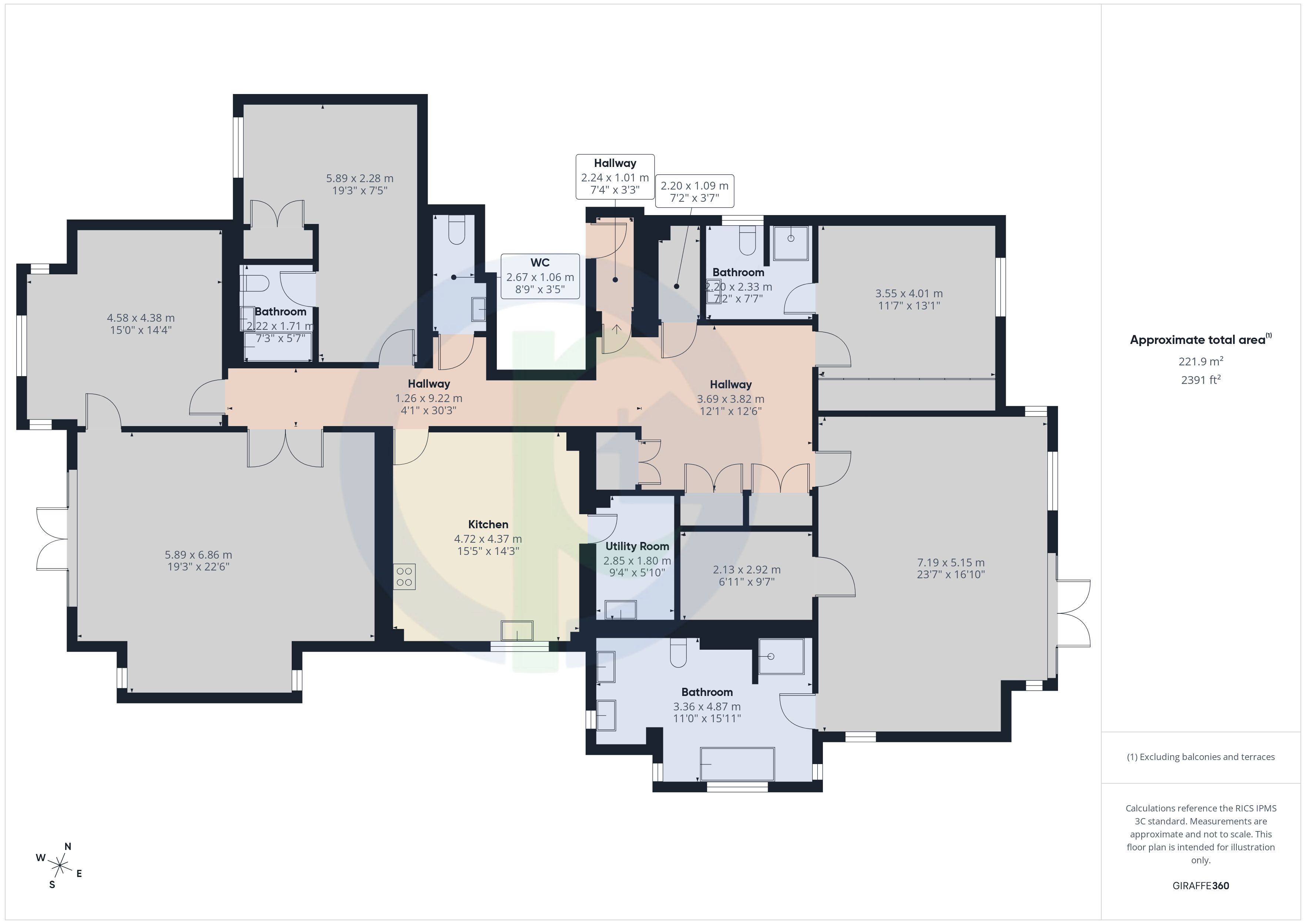 Floor plan — Cherry Tree Way, Stanmore, HA7