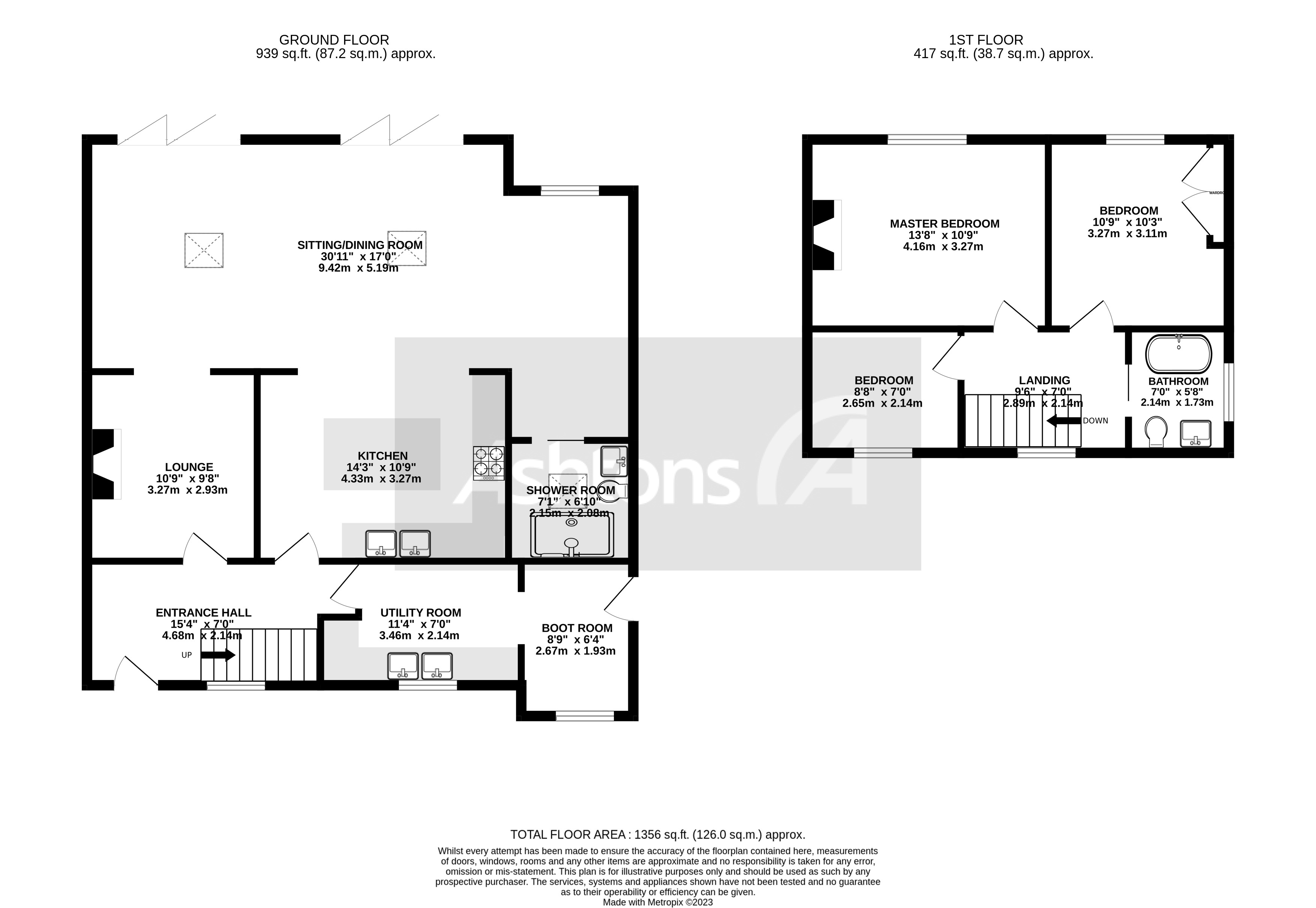 Mayfair Cottage Red Delph Lane, St. Helens Floor Plan