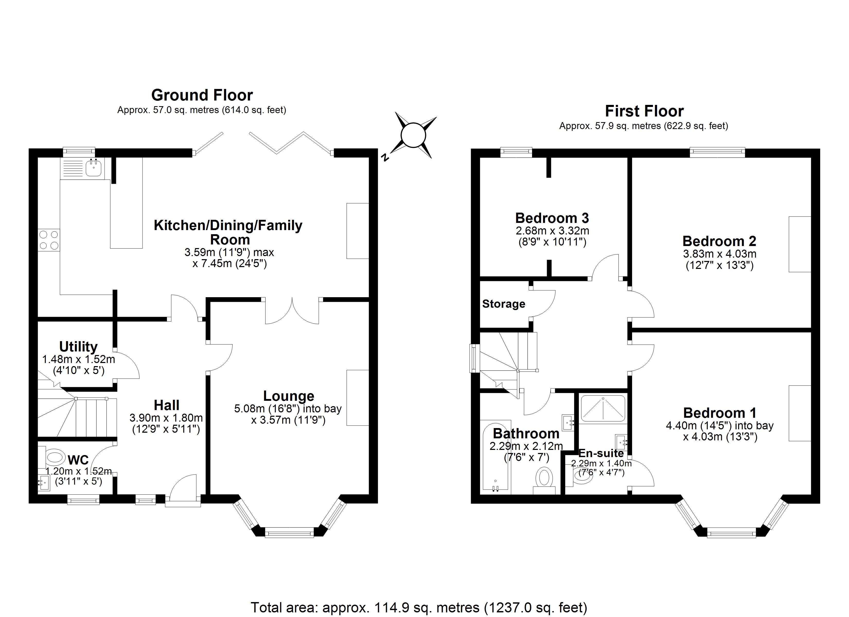 Kiln Lane, St. Helens Floor Plan