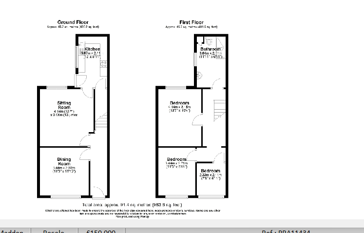 Leigh Road, Leigh Floor Plan