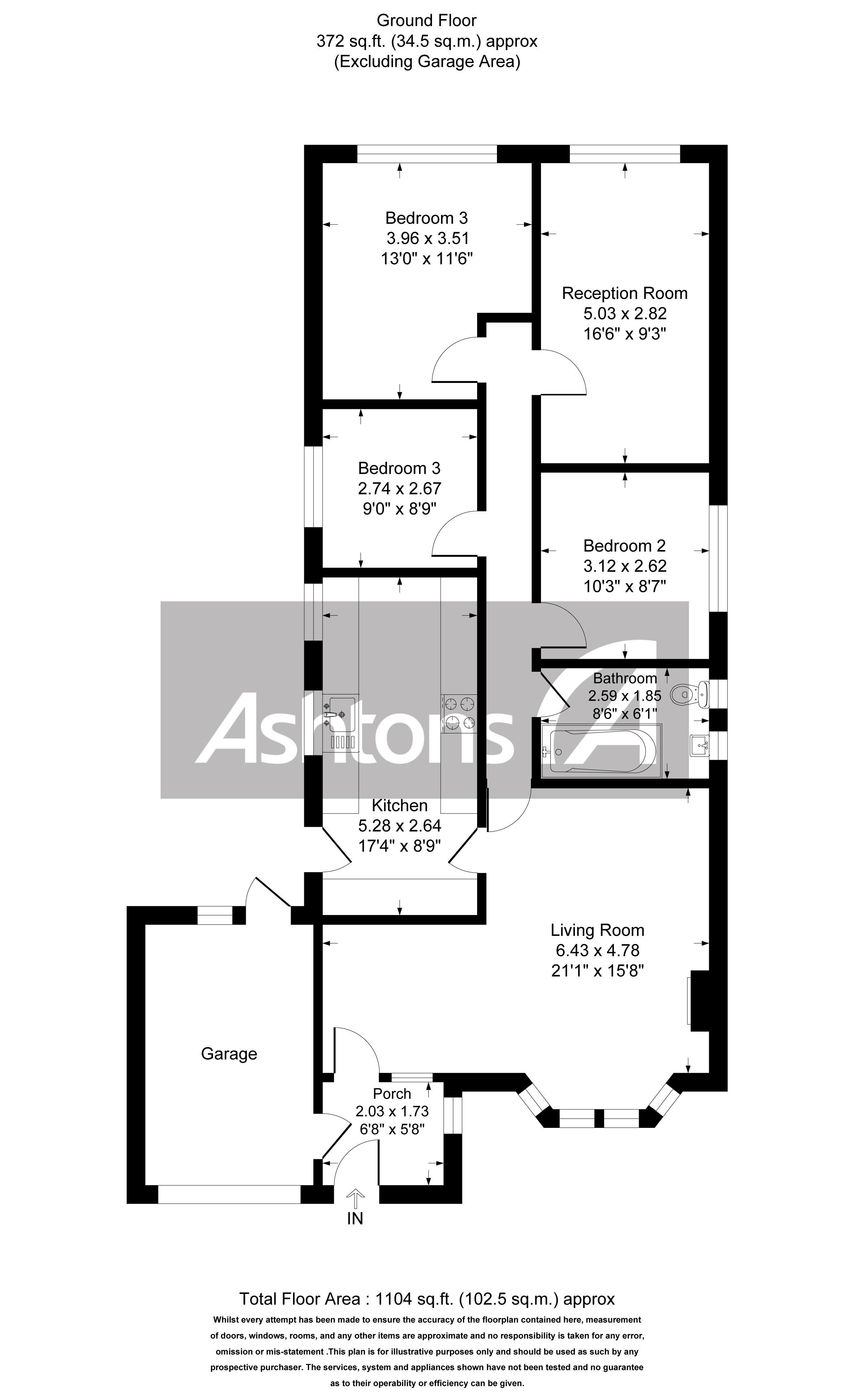 Farringdon Road, Warrington Floor Plan