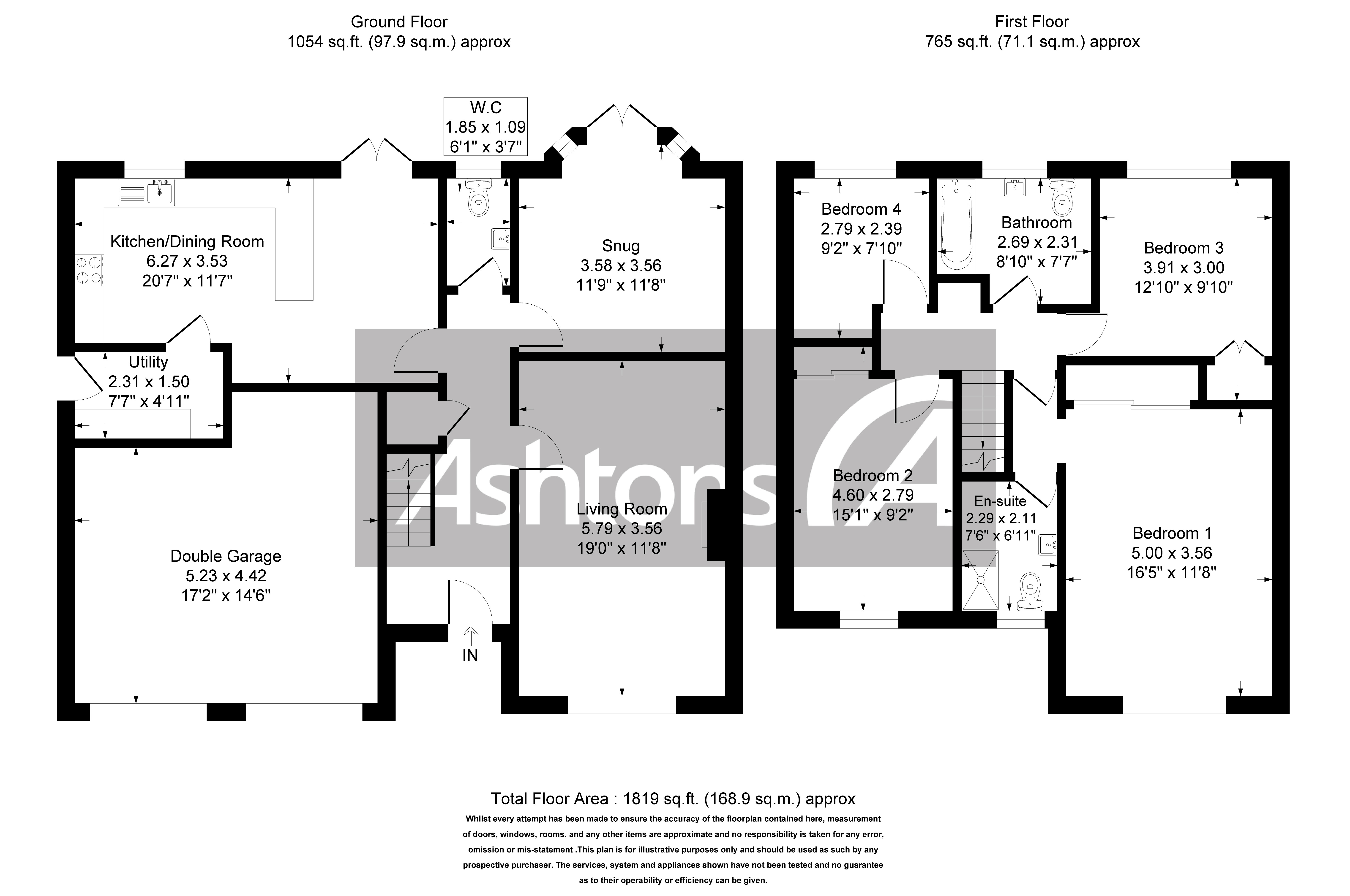 Hatfield Gardens, Warrington Floor Plan