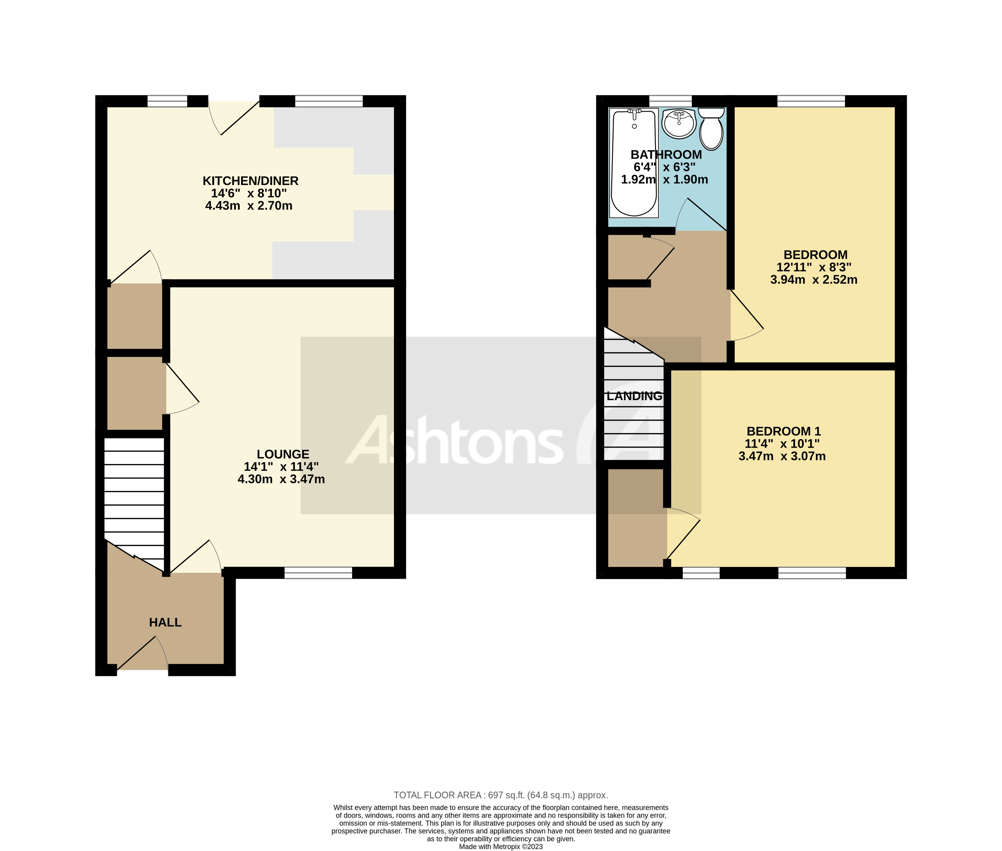 Ollerton Close, Warrington Floor Plan