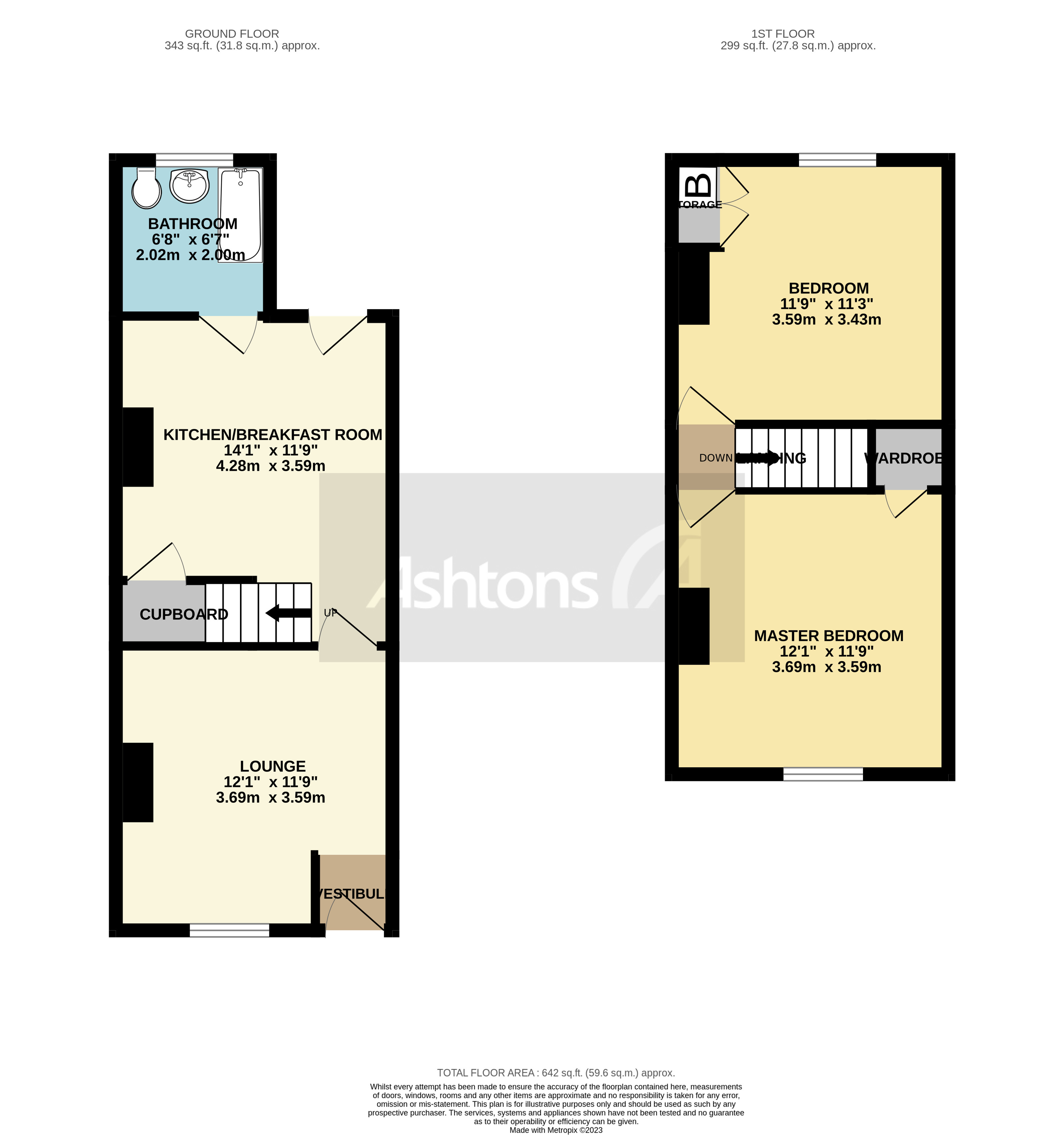 Brookland Street, Warrington Floor Plan