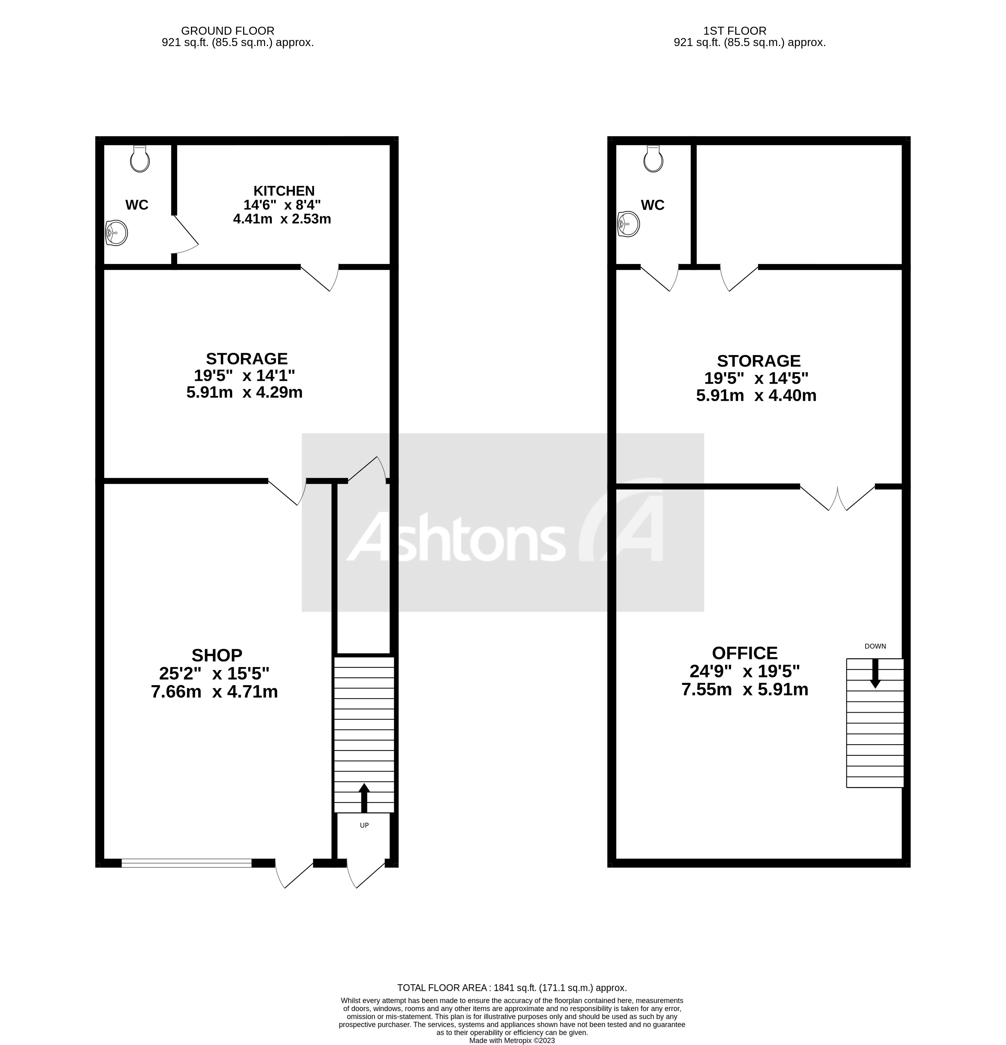 Unit 4a Salisbury Street, Widnes Floor Plan