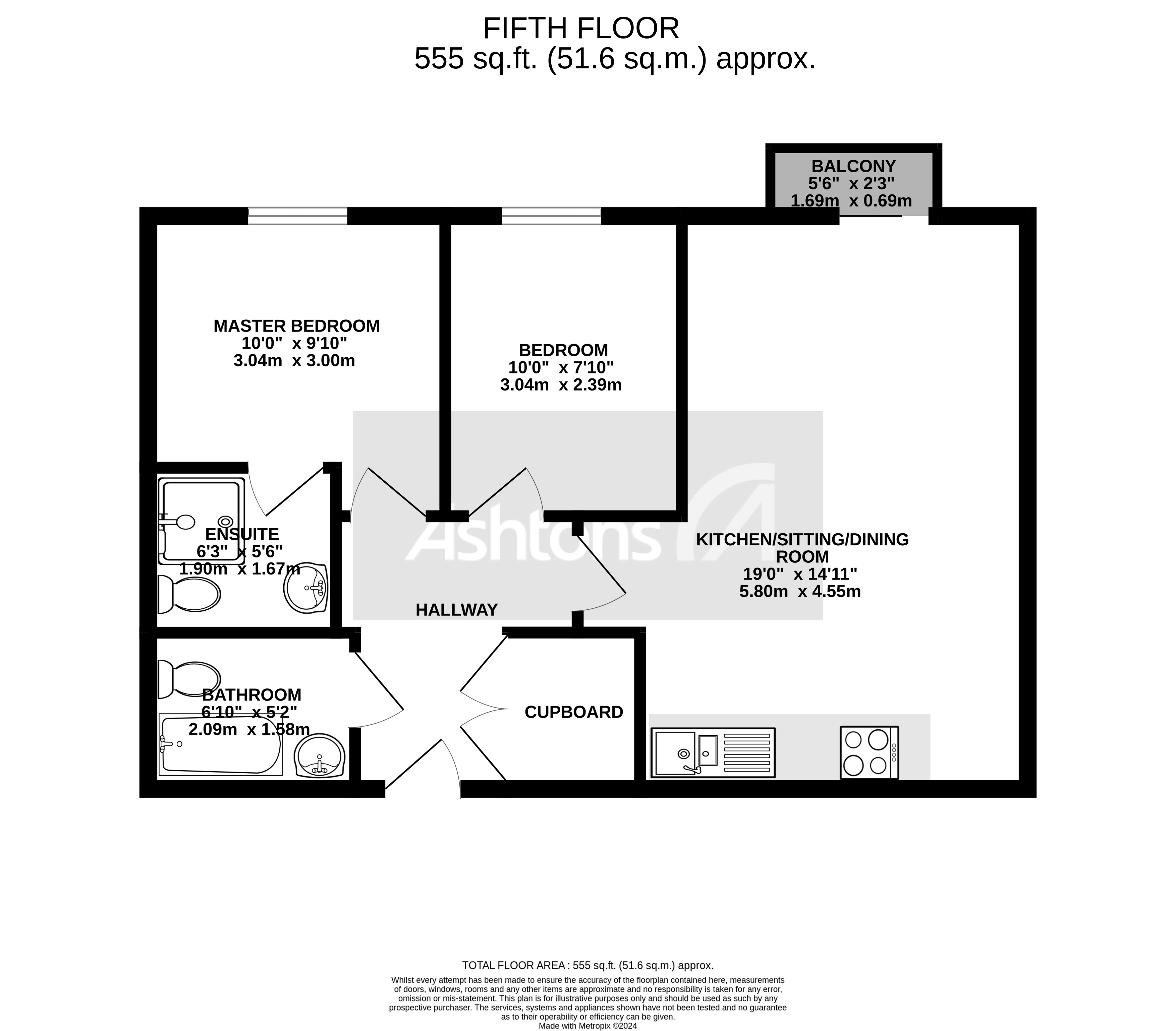 Lower Hall Street, St. Helens Floor Plan