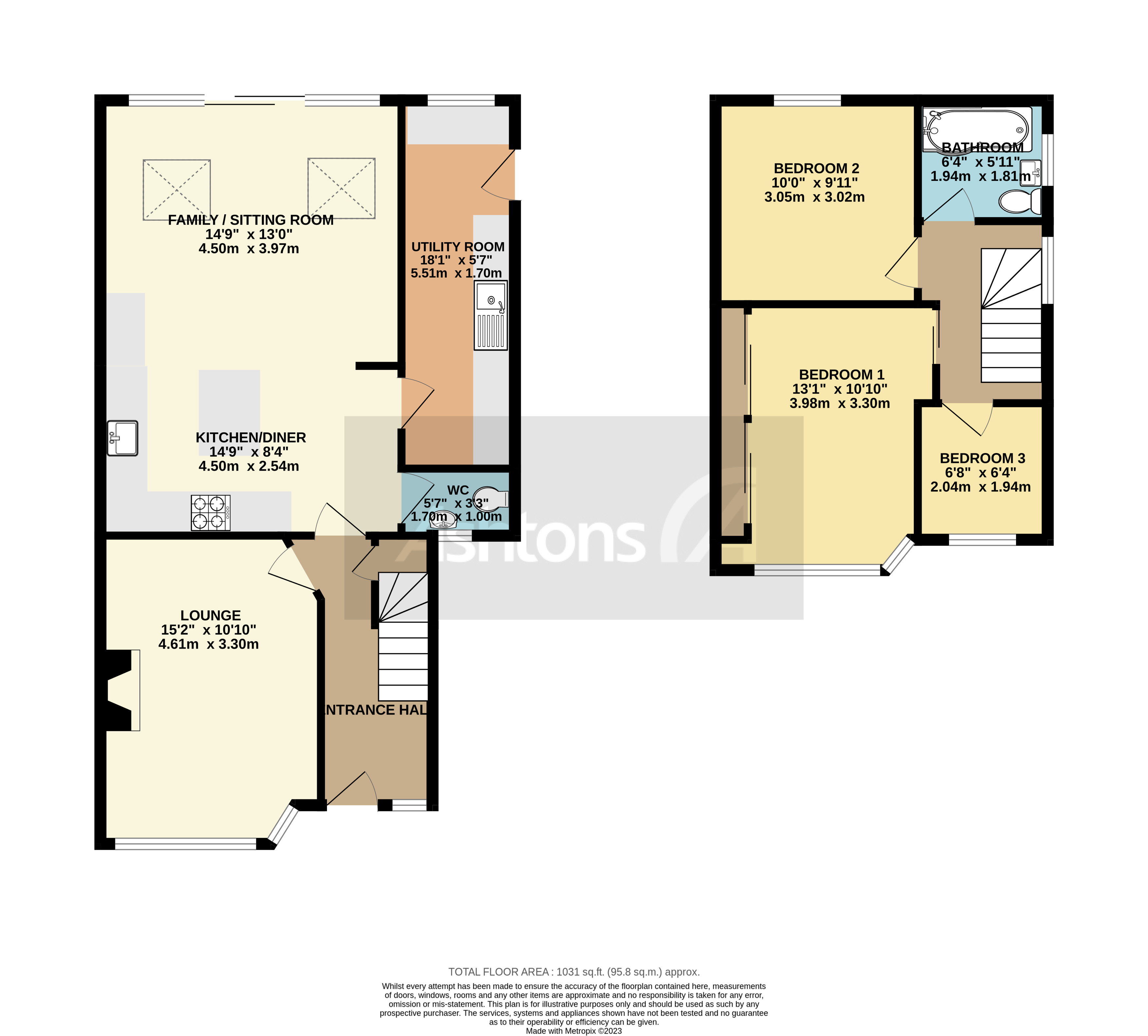 Springfield Avenue, Warrington Floor Plan