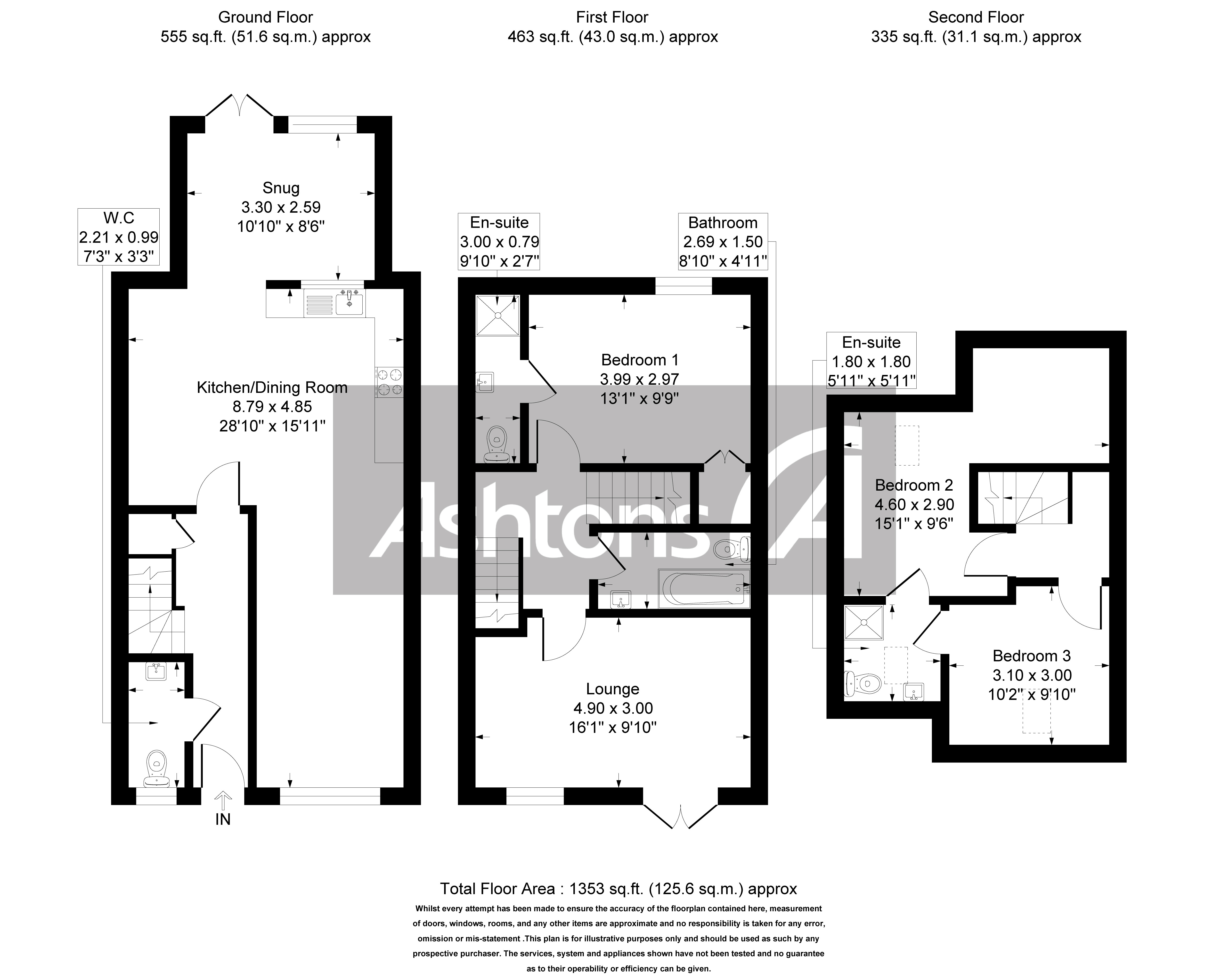 Kemberton Drive, Widnes Floor Plan