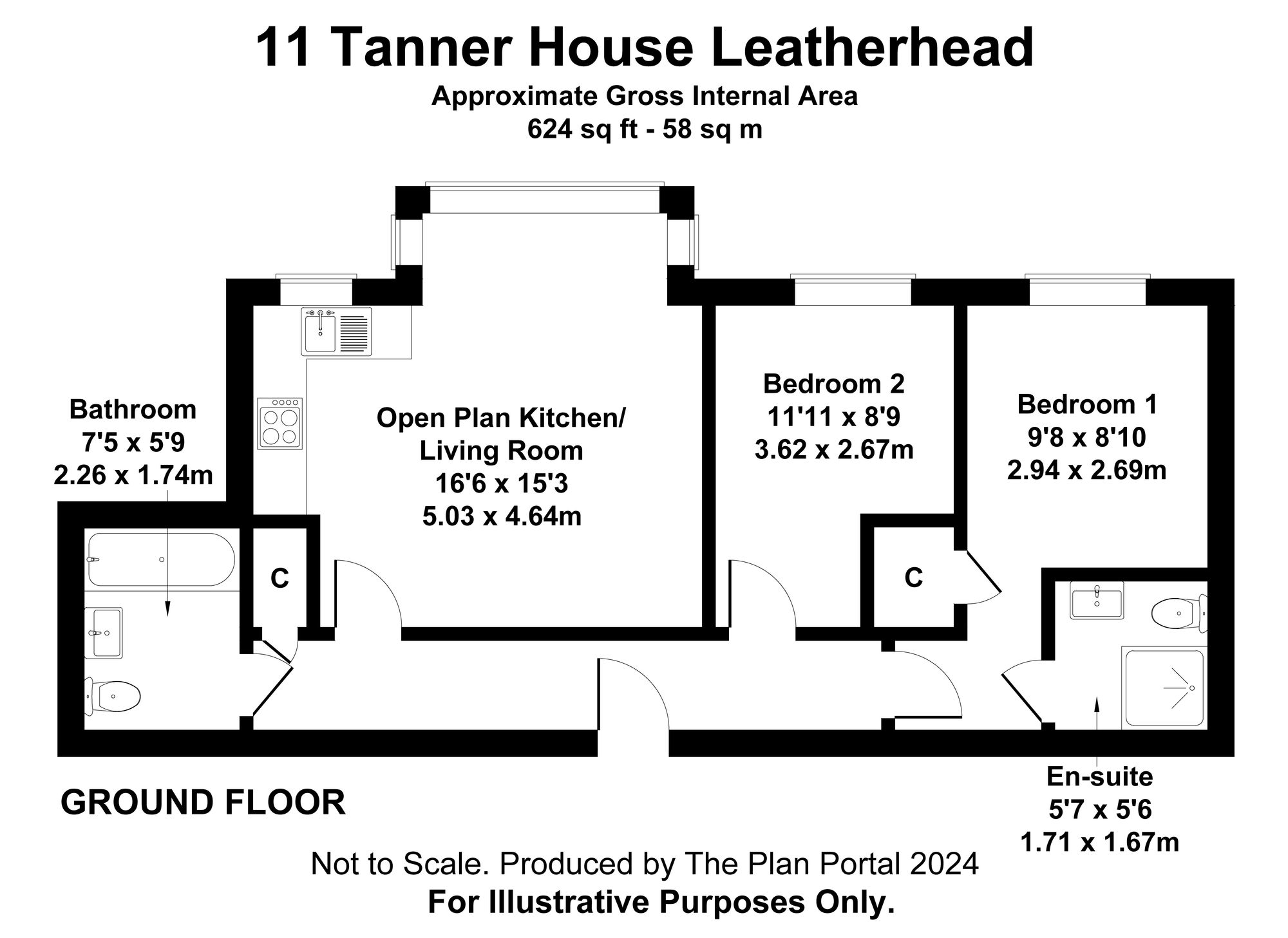 Challenge Court, Tanner House Challenge Court, KT22