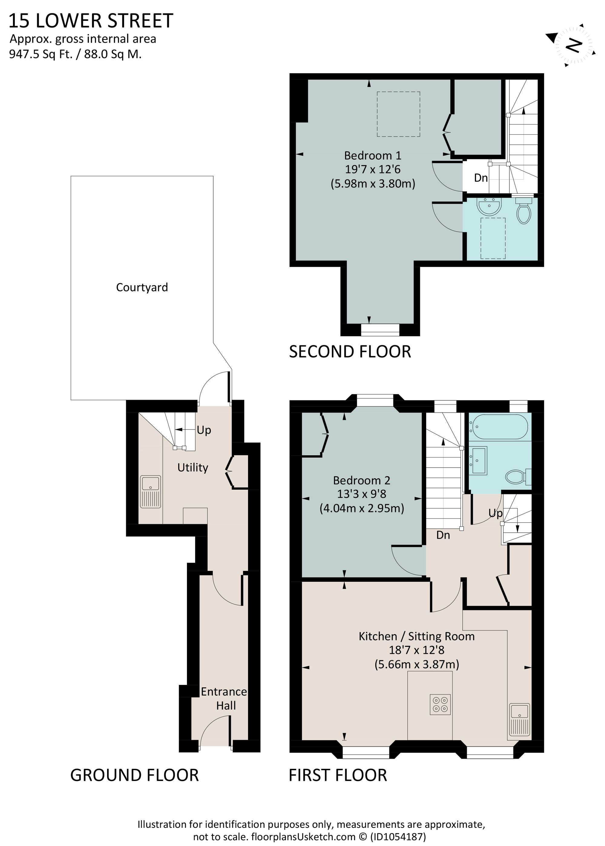 15 Lower Street, Dartmouth floorplan