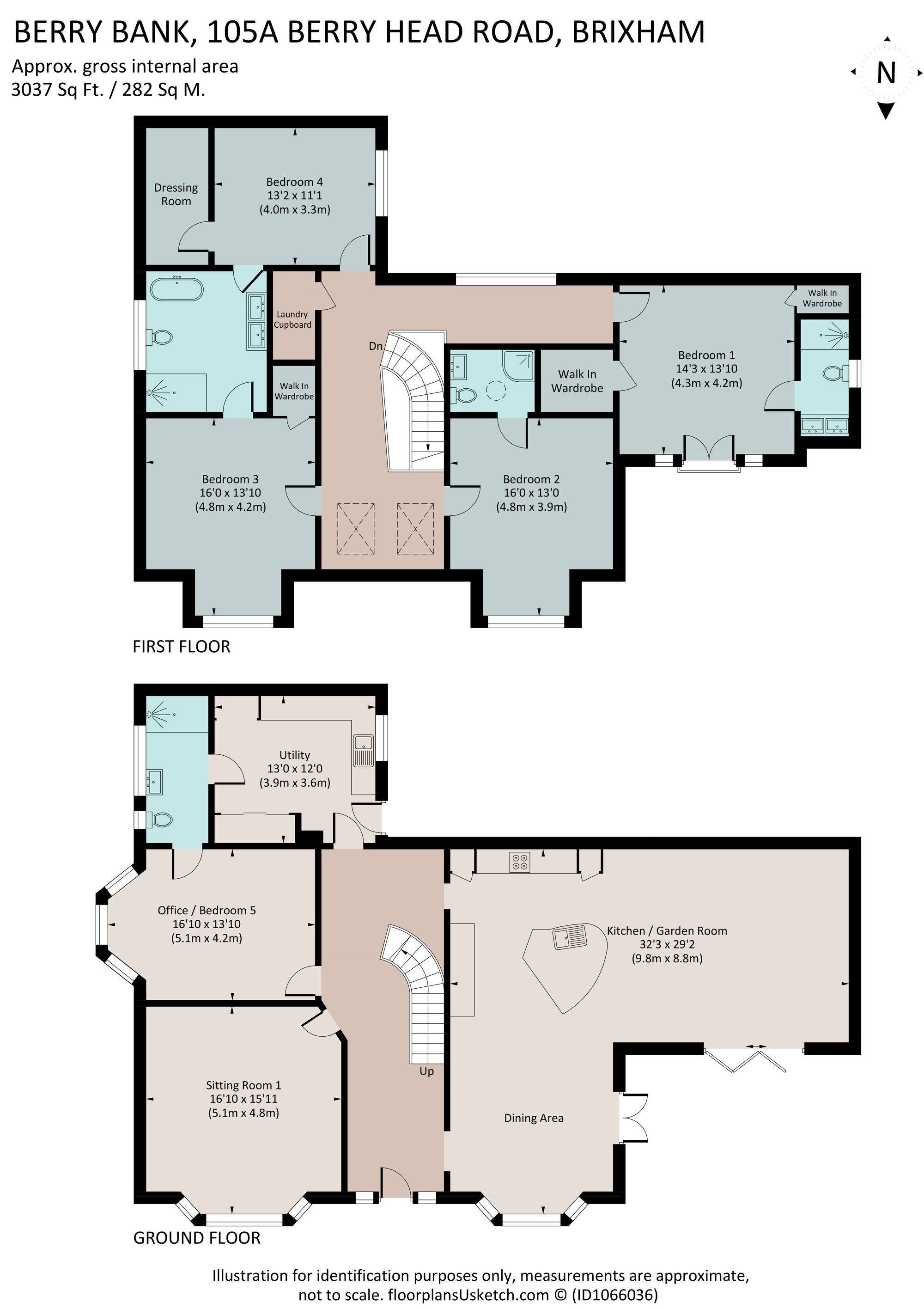 Berry Bank, Berry Head Road, Brixham floorplan