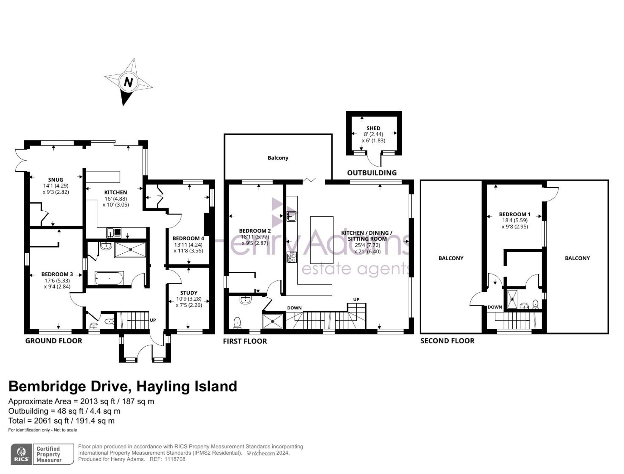 Bembridge Drive, Hayling Island, PO11 floorplan