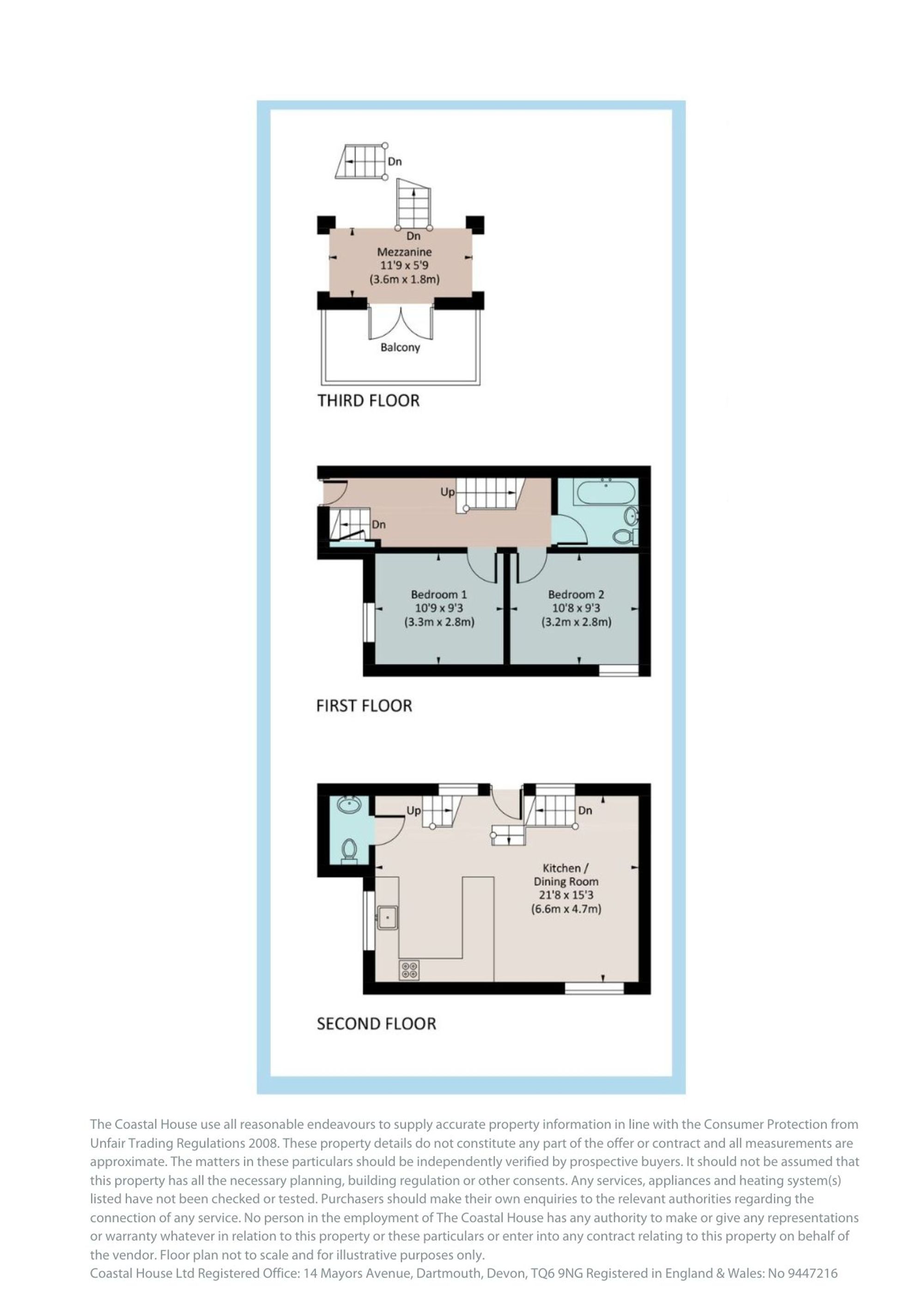 Bayards Mews, Dartmouth floorplan