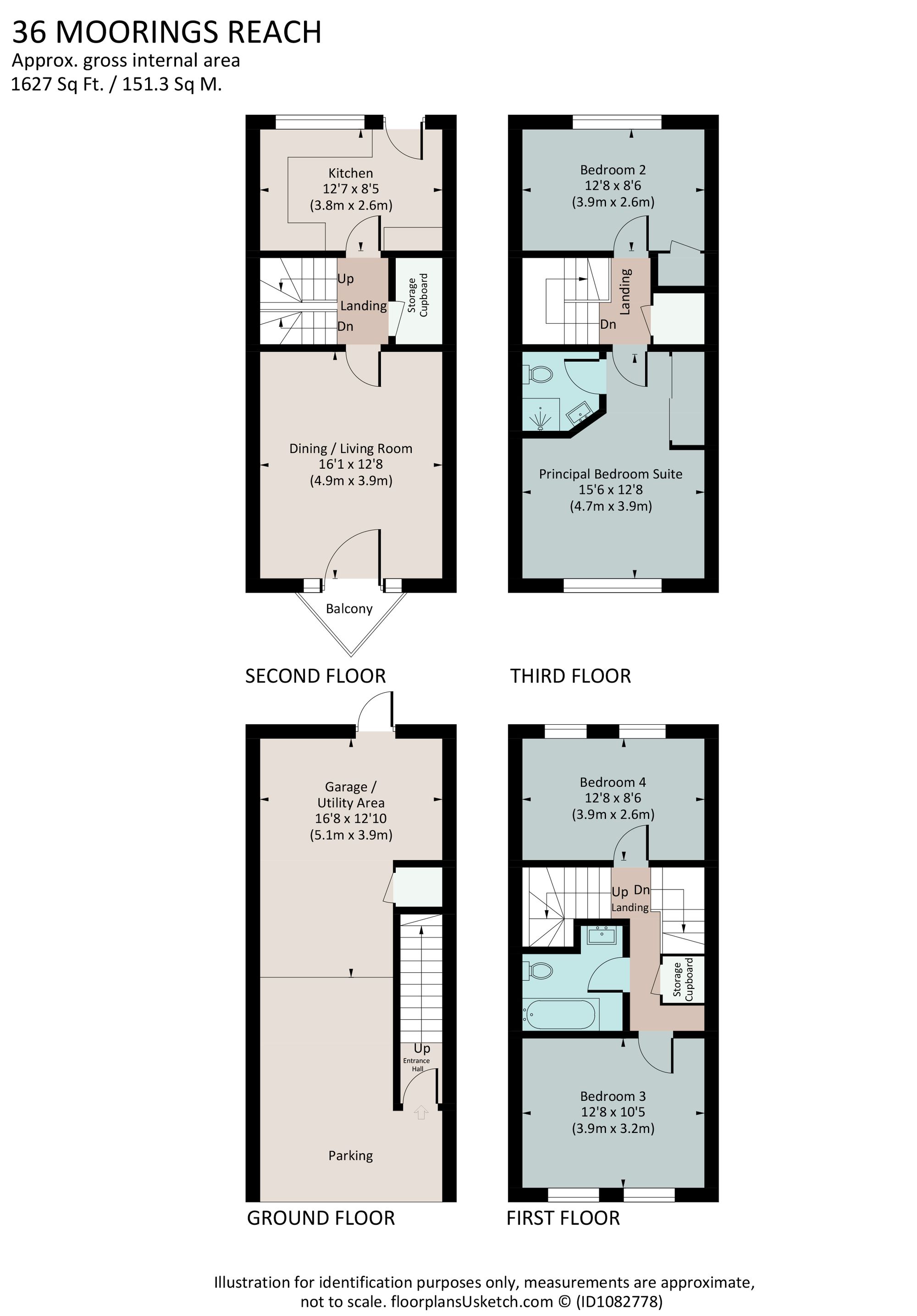 36 Moorings Reach, Brixham floorplan