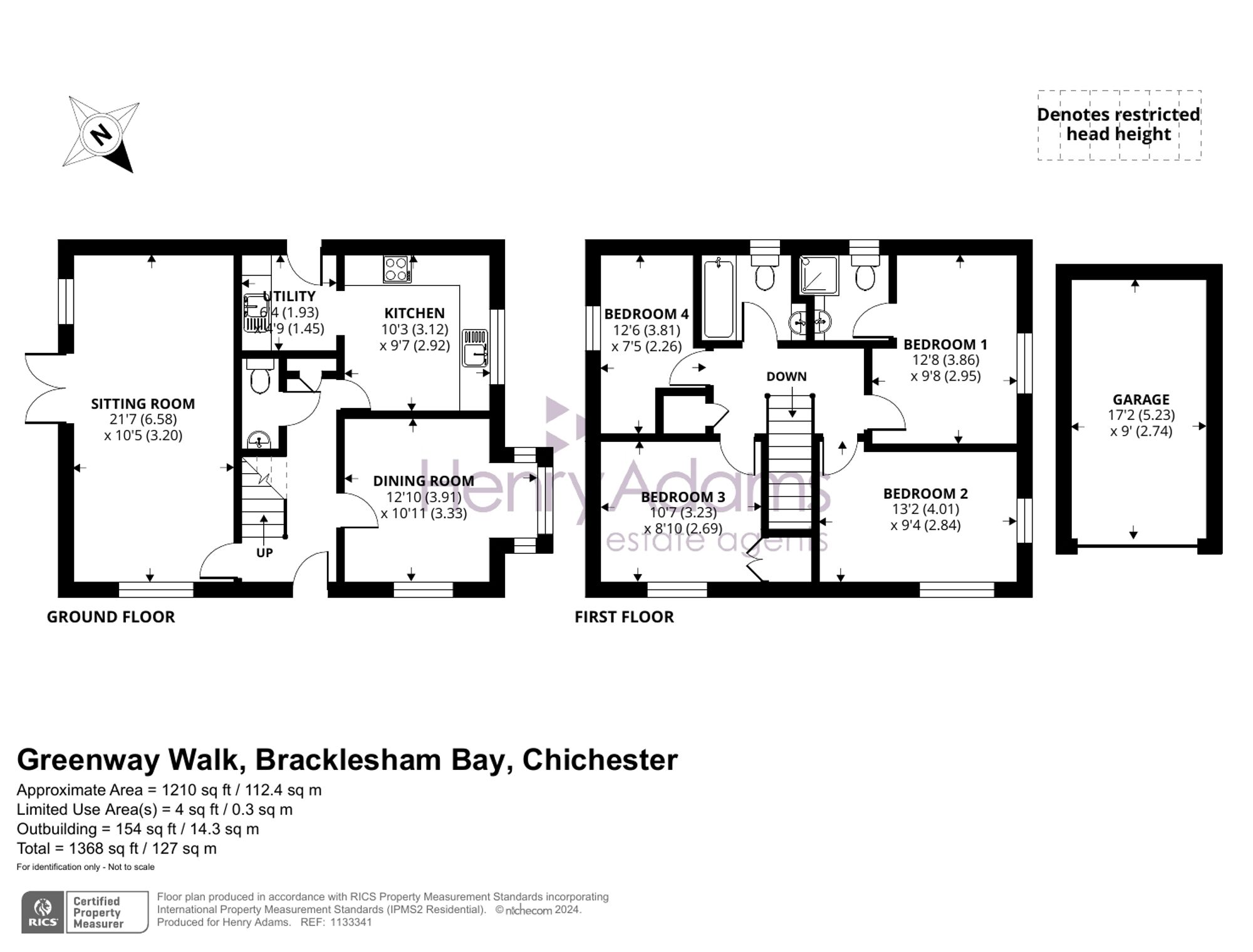 Greenway Walk, Bracklesham Bay, PO20 floorplan