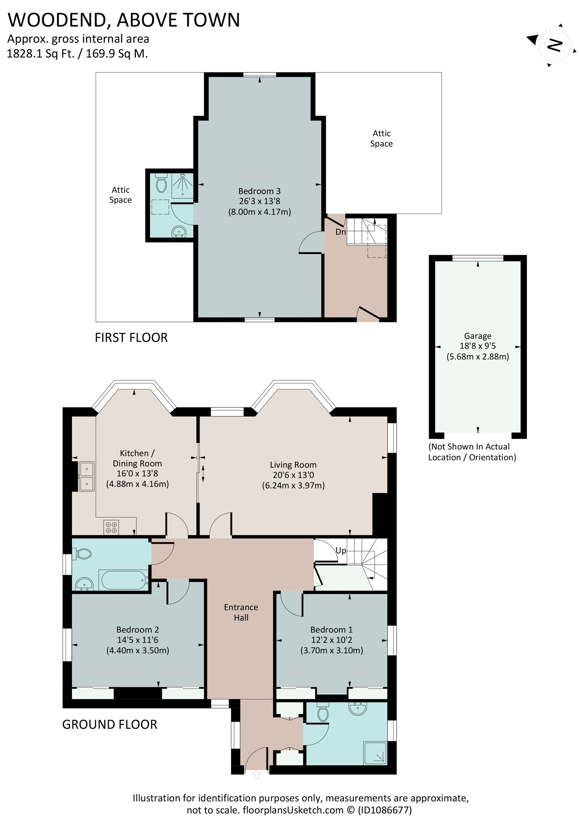 Woodend, Above Town, Dartmouth floorplan