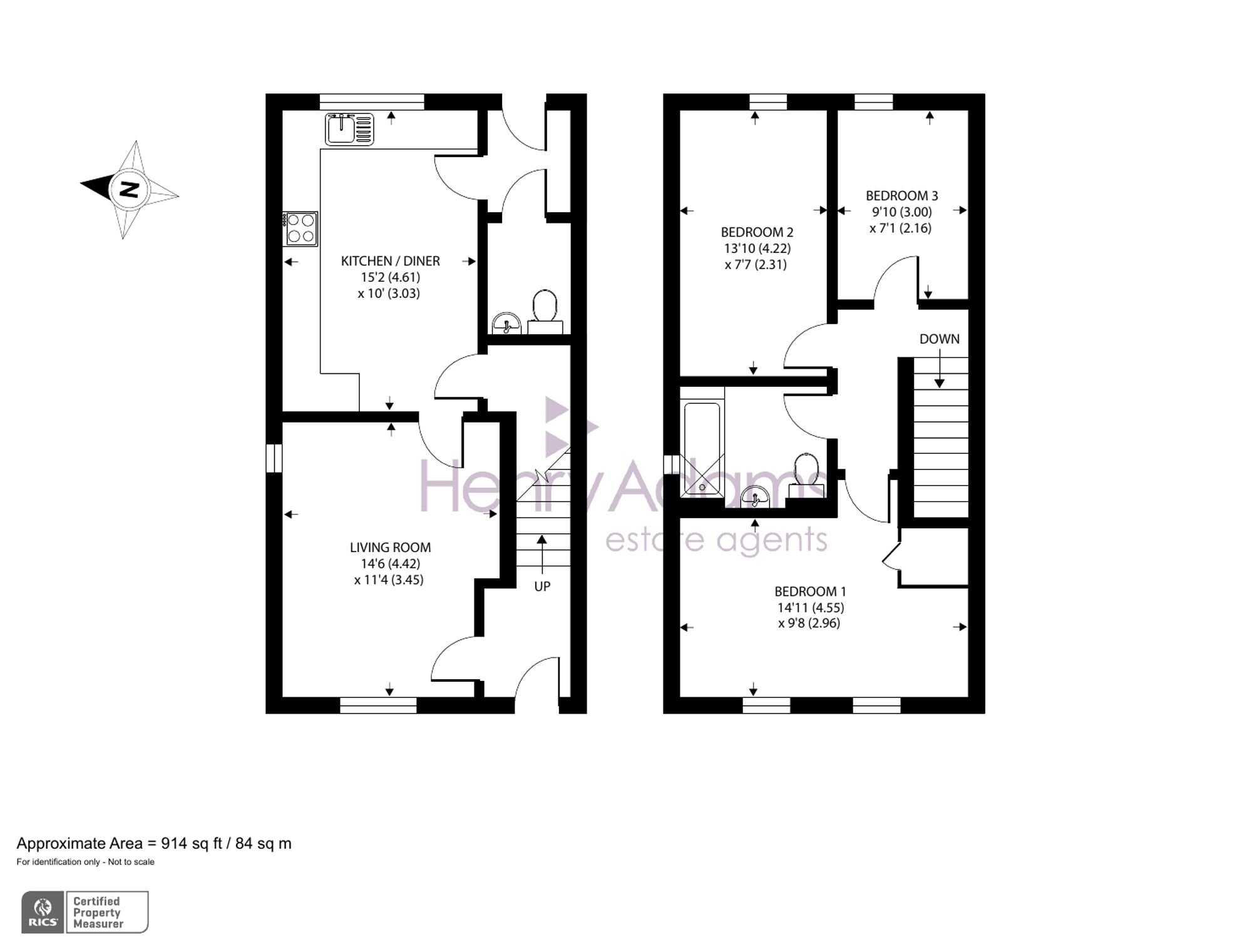 Halley View, Selsey, PO20 floorplans