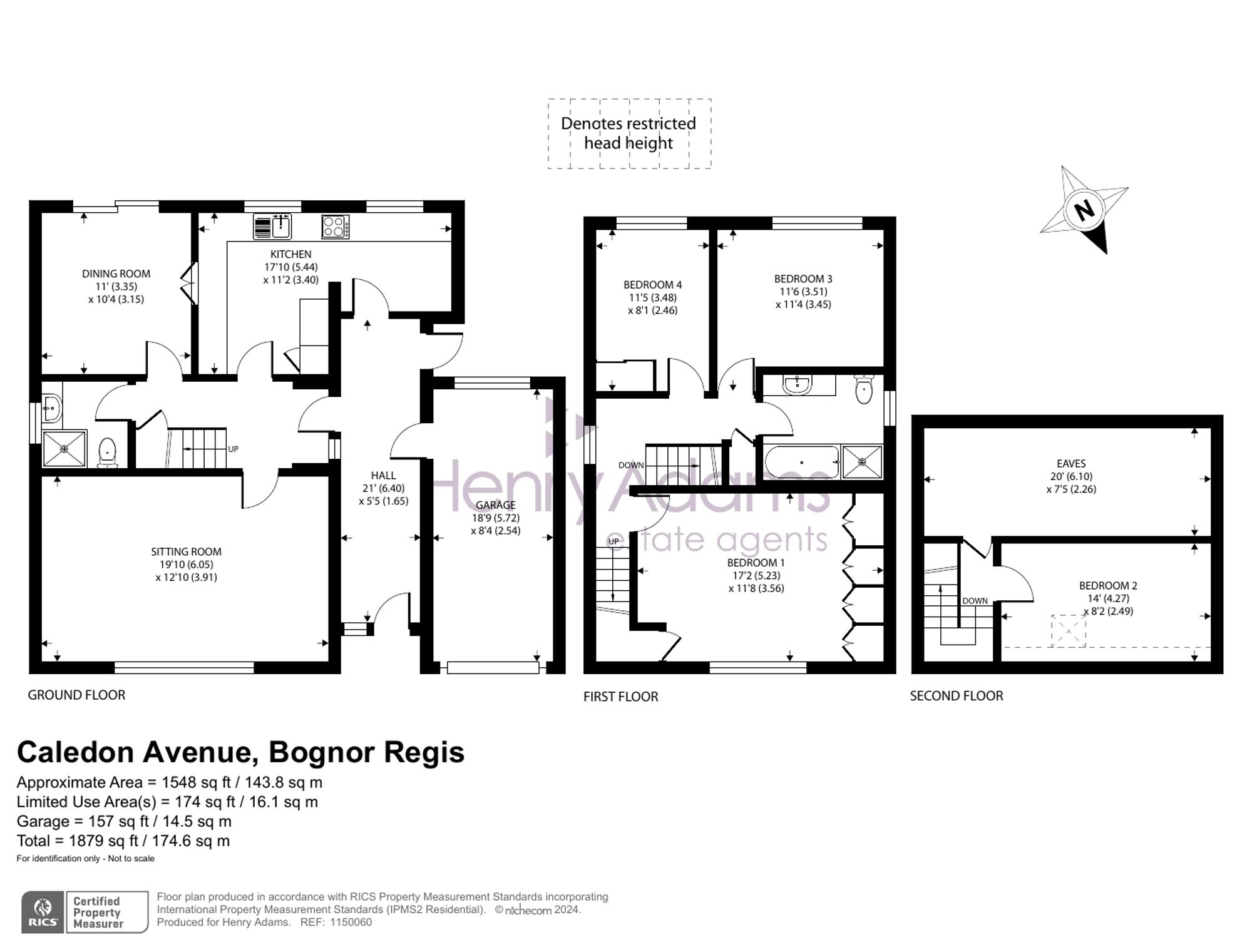 Caledon Avenue, Felpham, PO22 floorplans