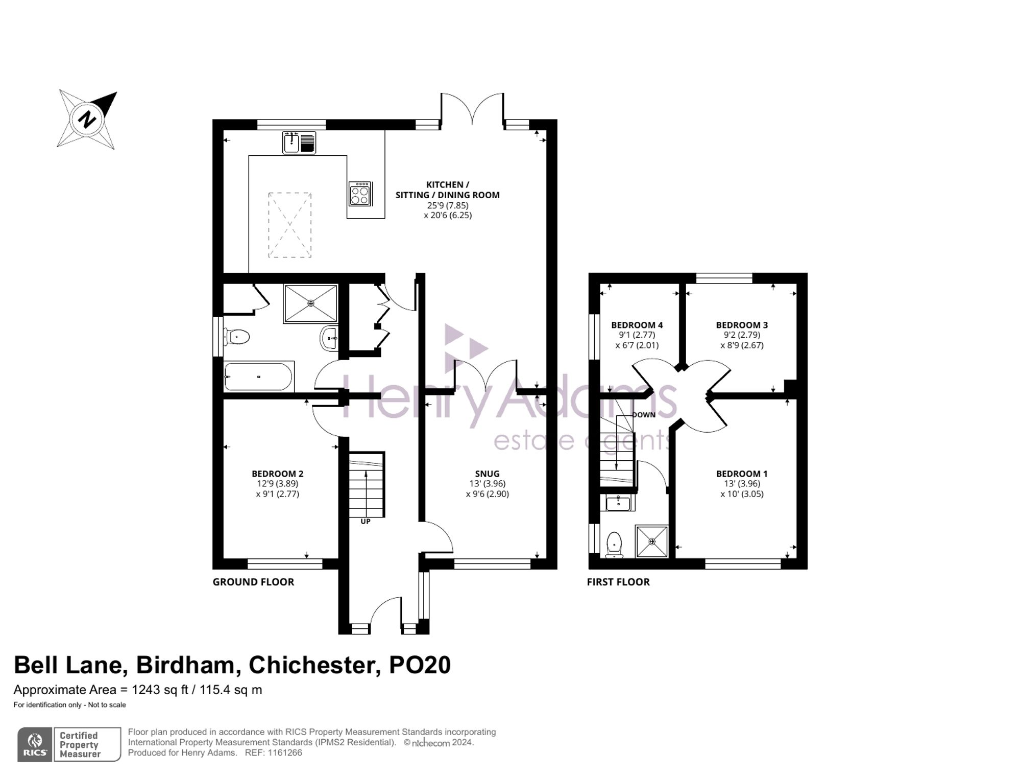 Bell Lane, Birdham, PO20 floorplan