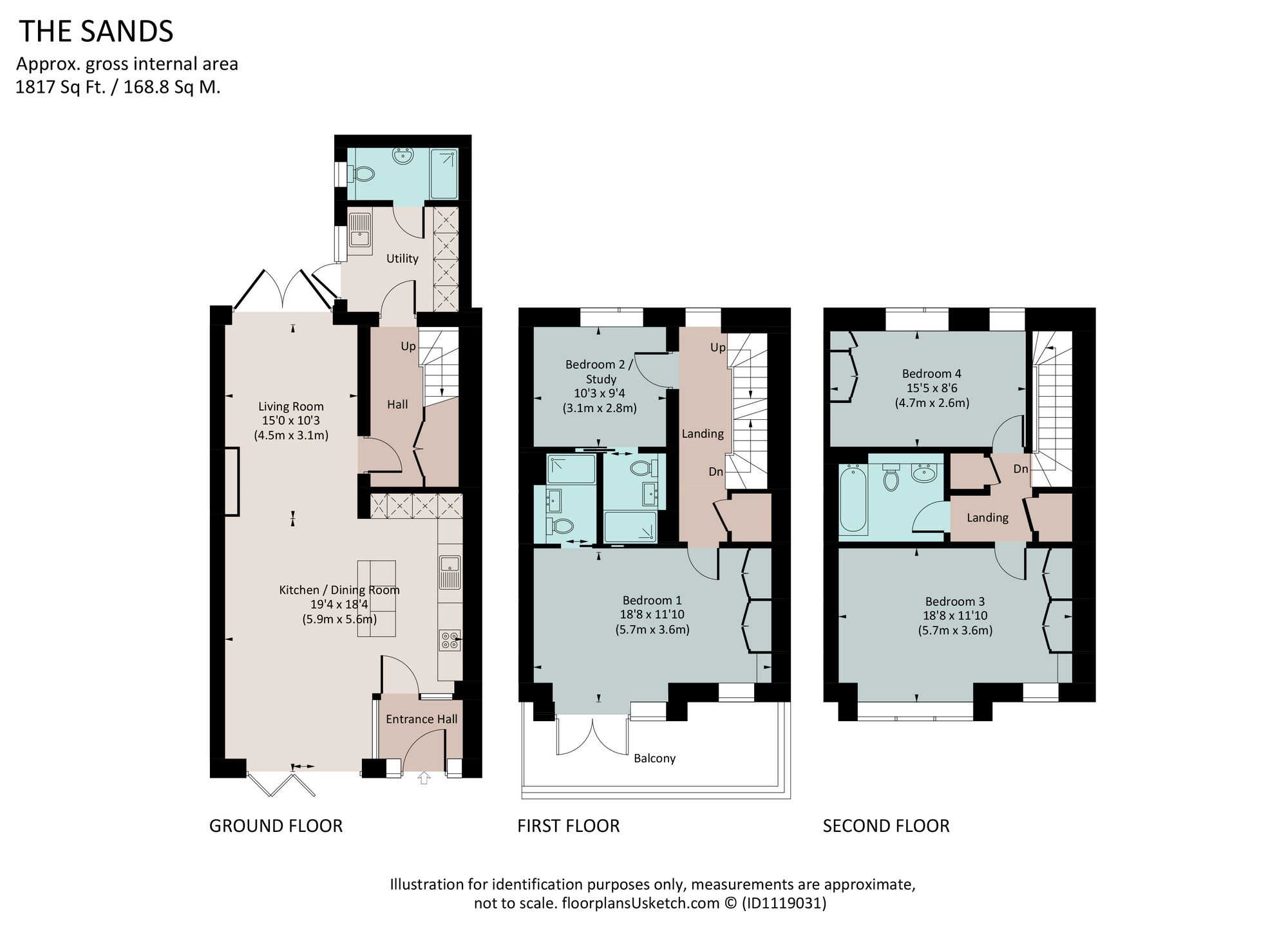 The Sands, Marine Parade, Preston Sands floorplan